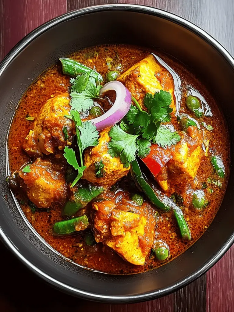 Spicy Indian Chicken Curry