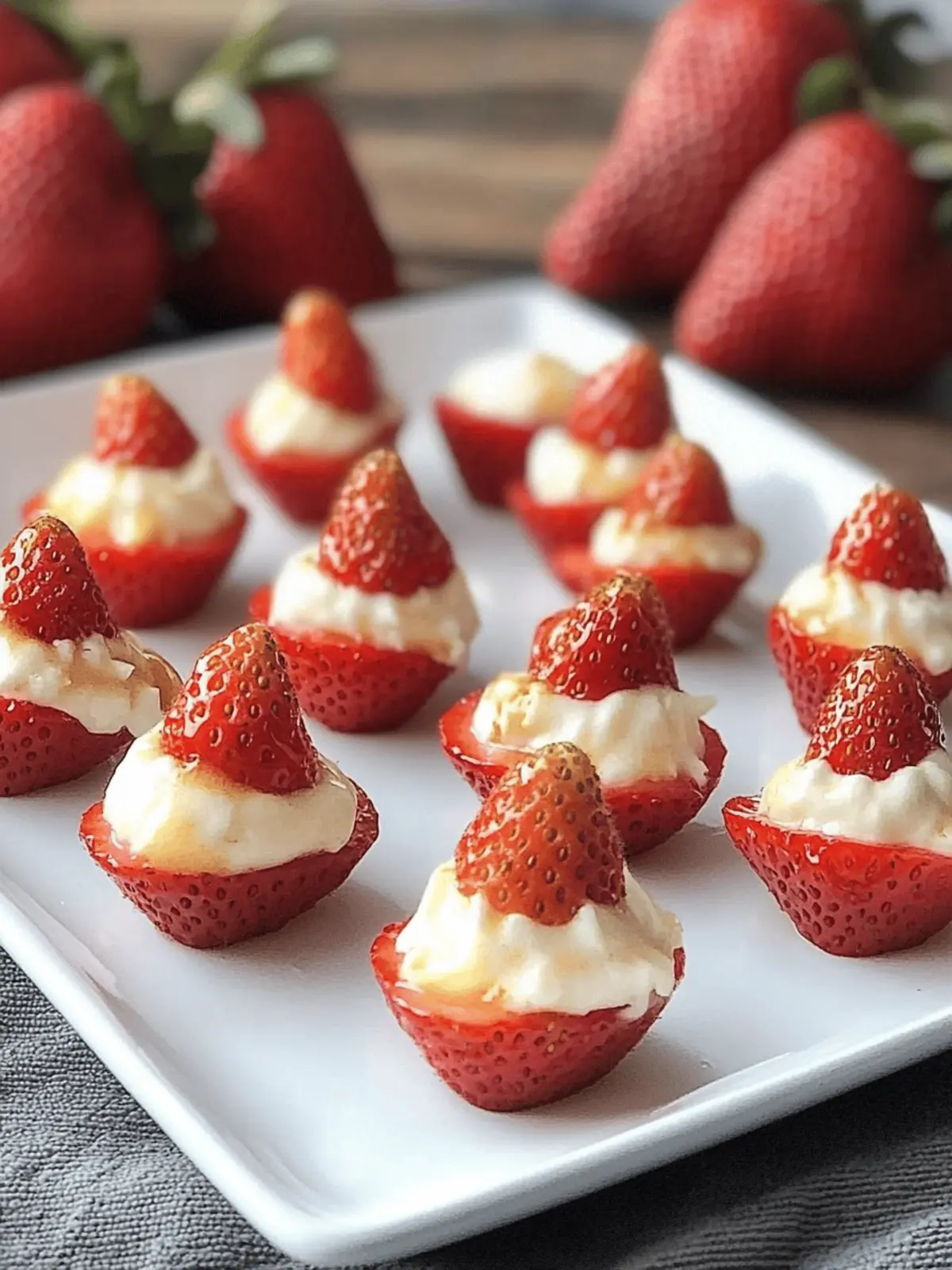 Deviled Strawberries