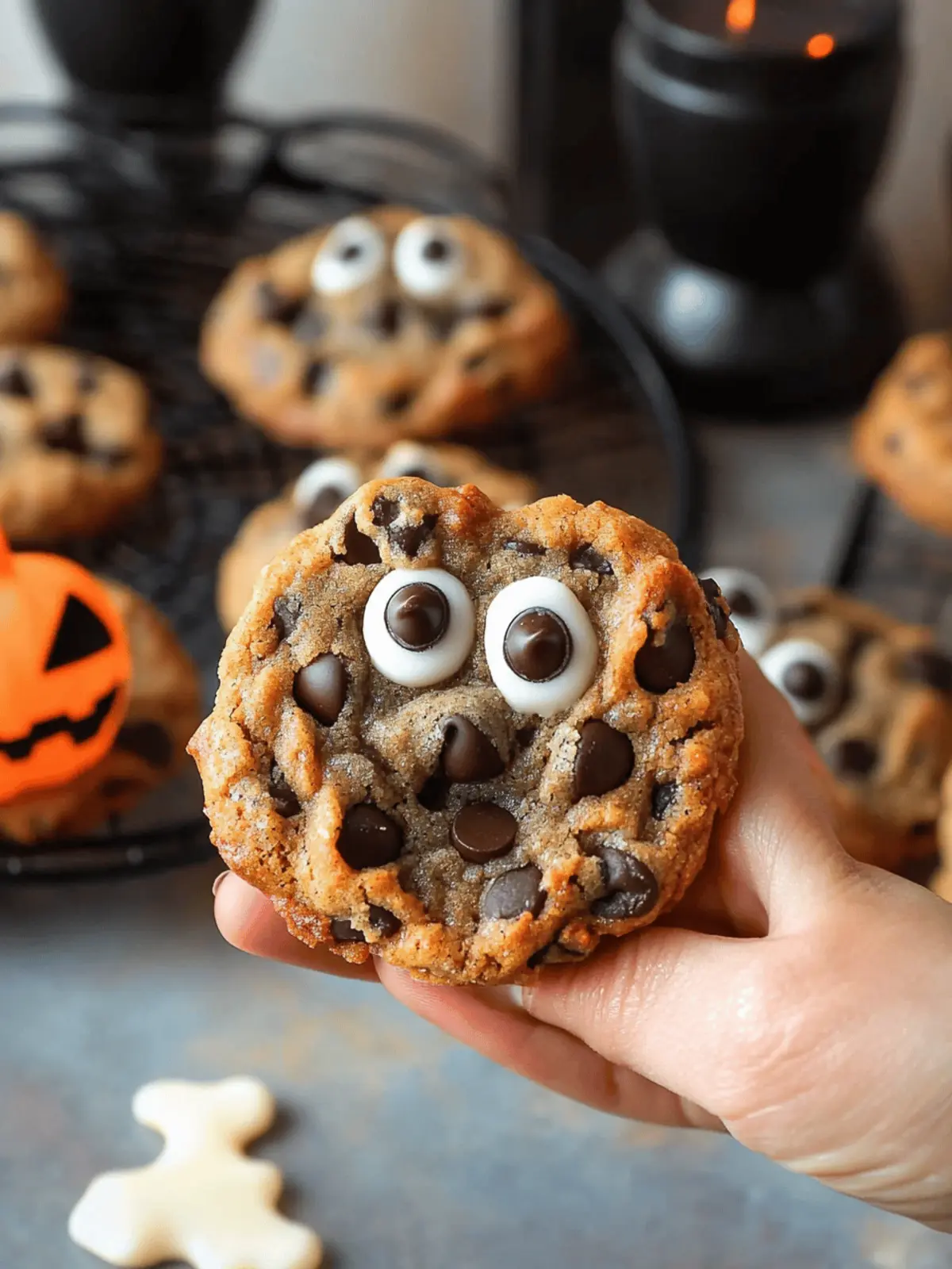 Halloween Chocolate Chip Cookies