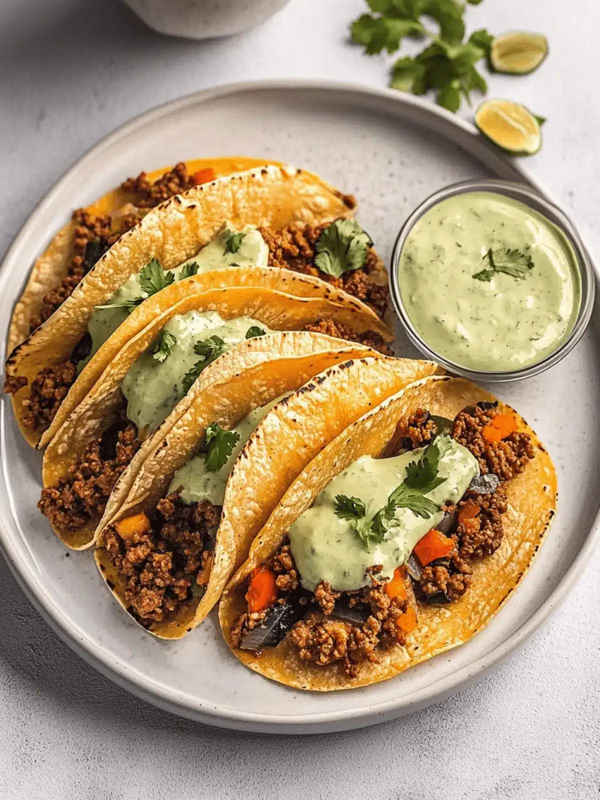 Baked Ground Turkey Tacos