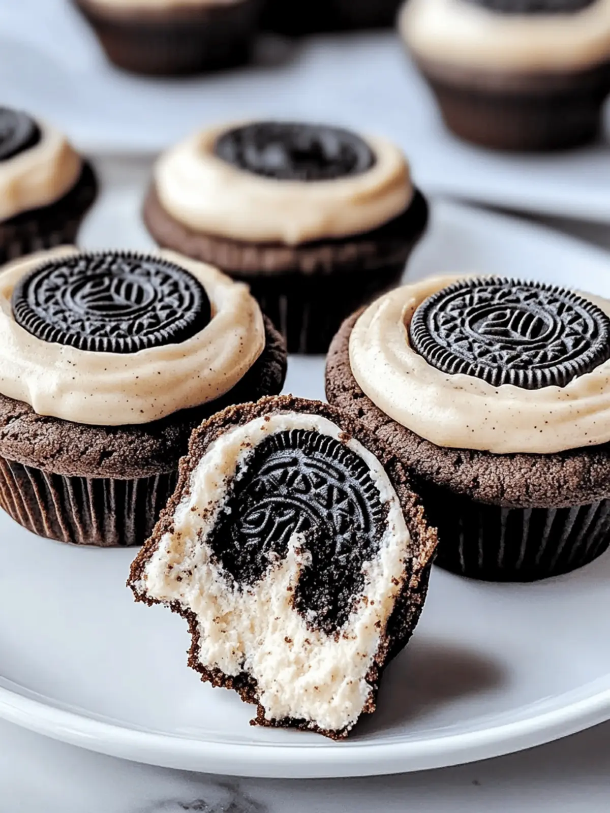 Oreo Cheesecake Cookie Cups
