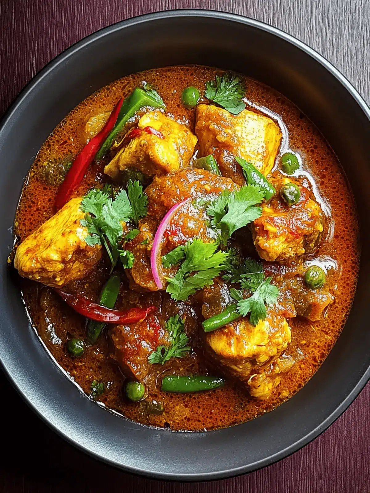 Spicy Indian Chicken Curry