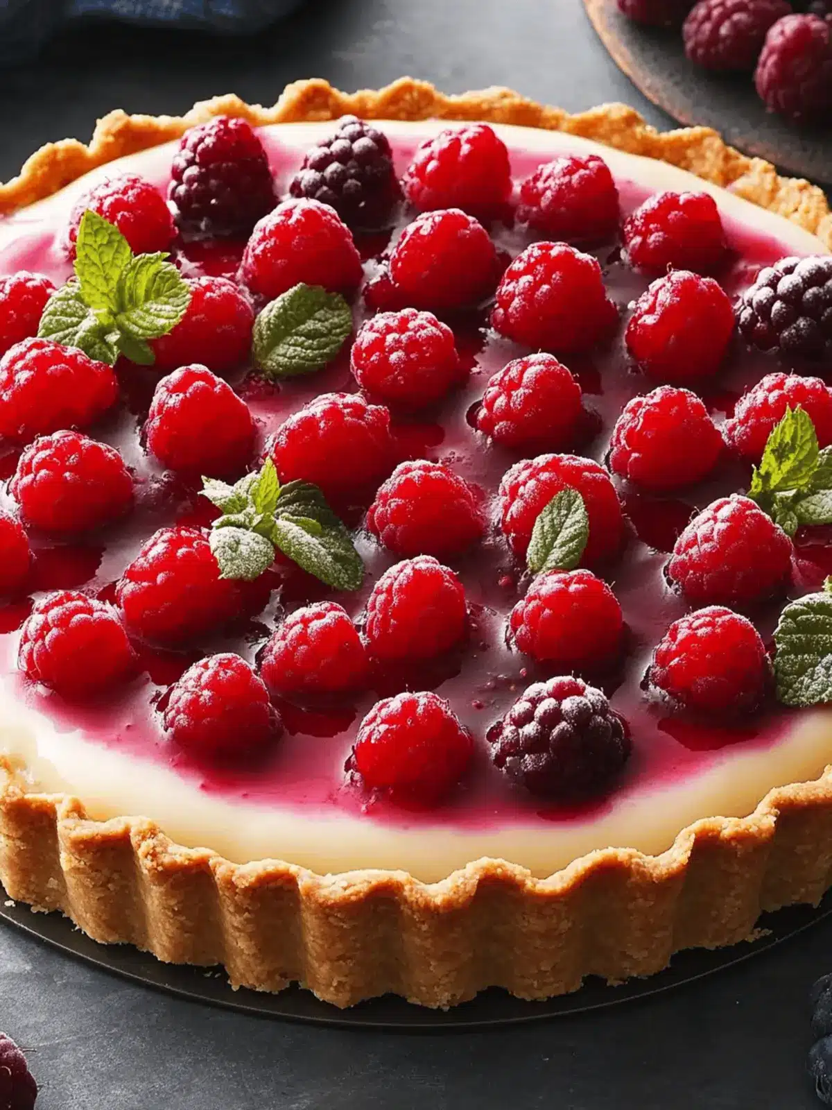 Summertime Berry Crust Tart