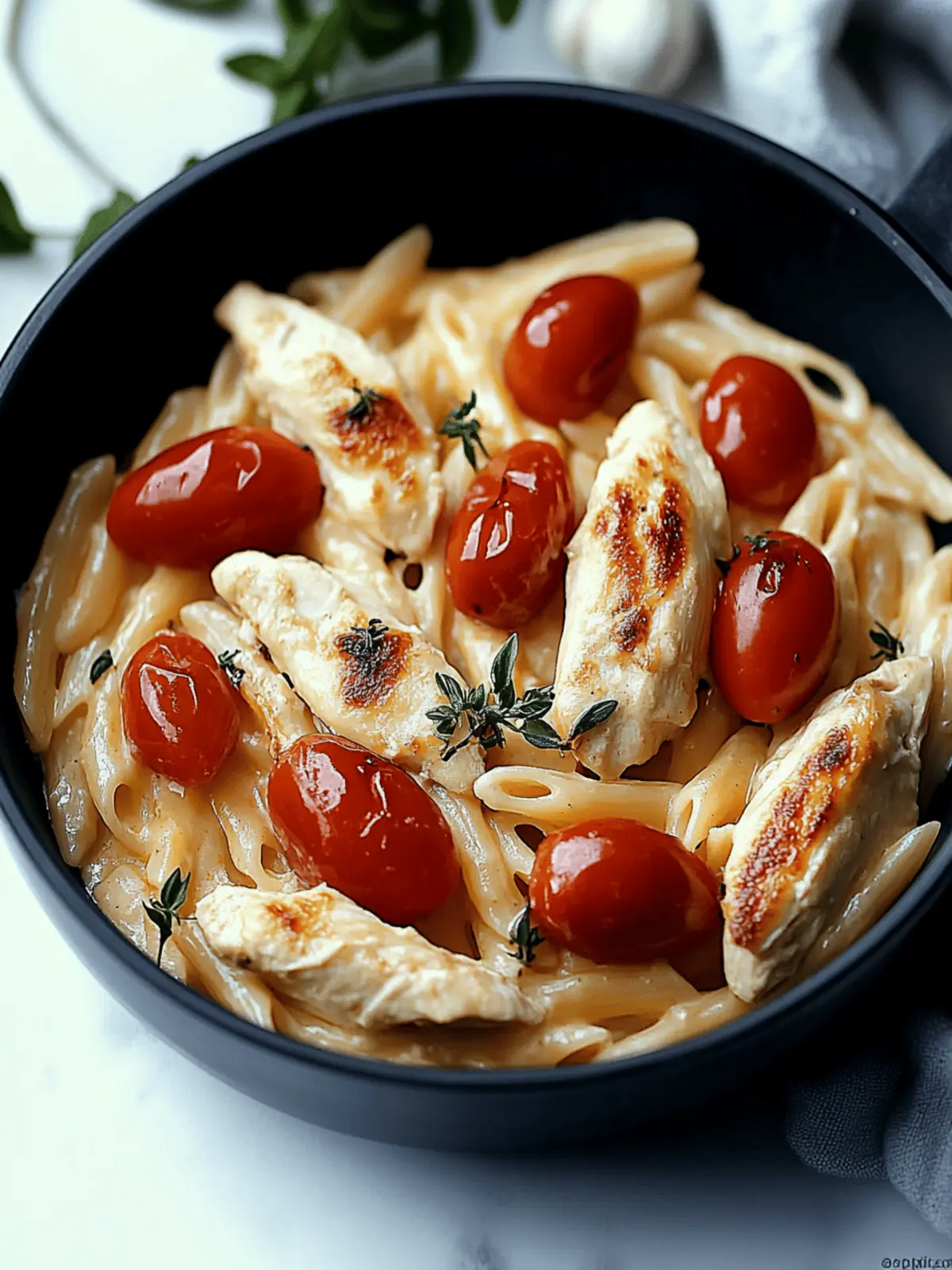Chicken Mozzarella Pasta