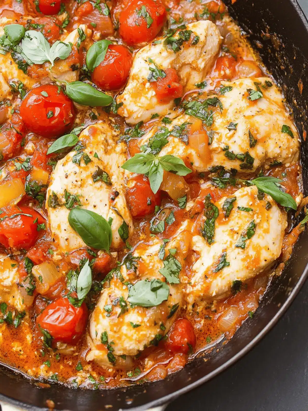 Chicken Pomodoro Skillet