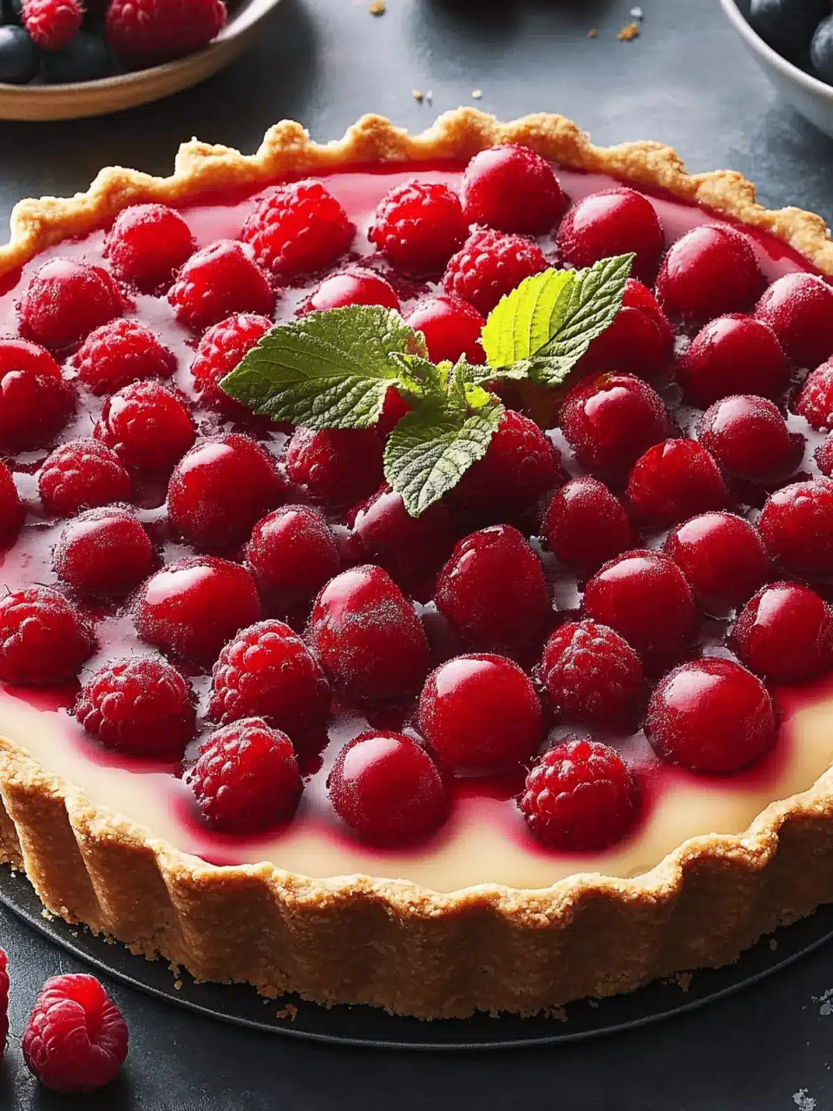 Summertime Berry Crust Tart