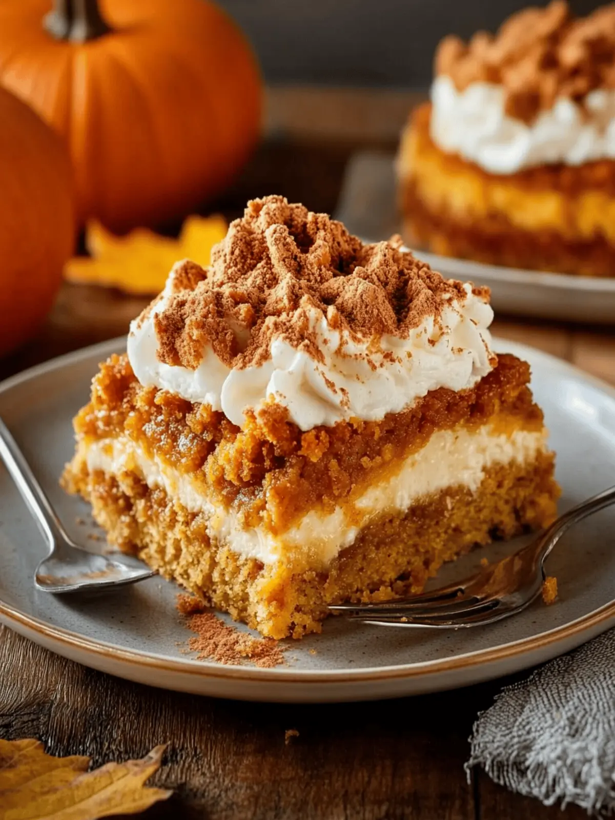 Pumpkin Dump Cake