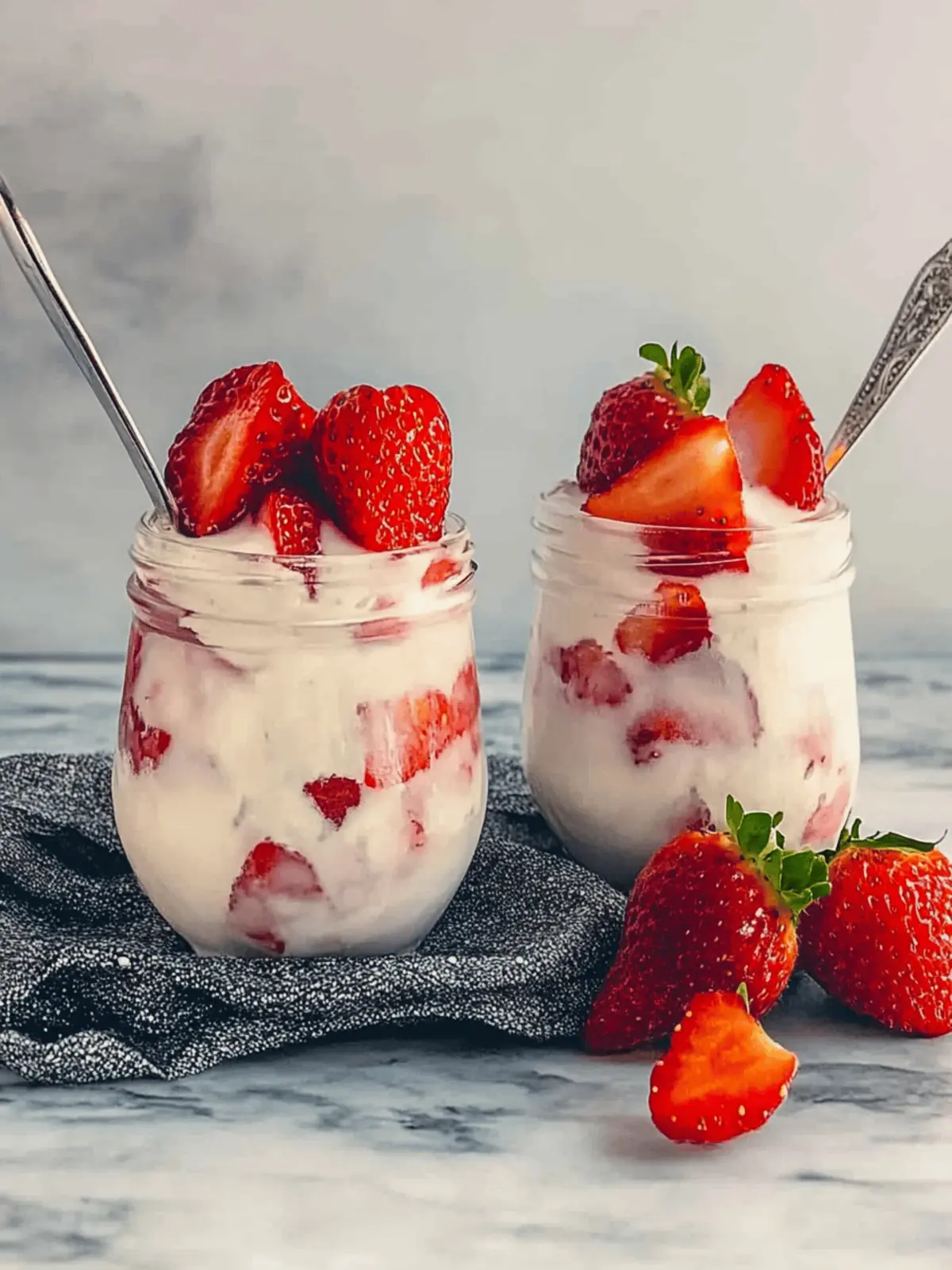 Fresas con Crema