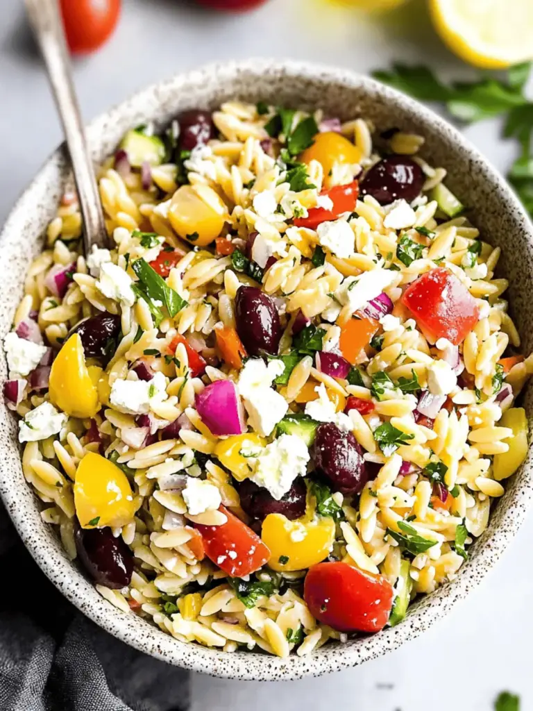 Greek Orzo Salad