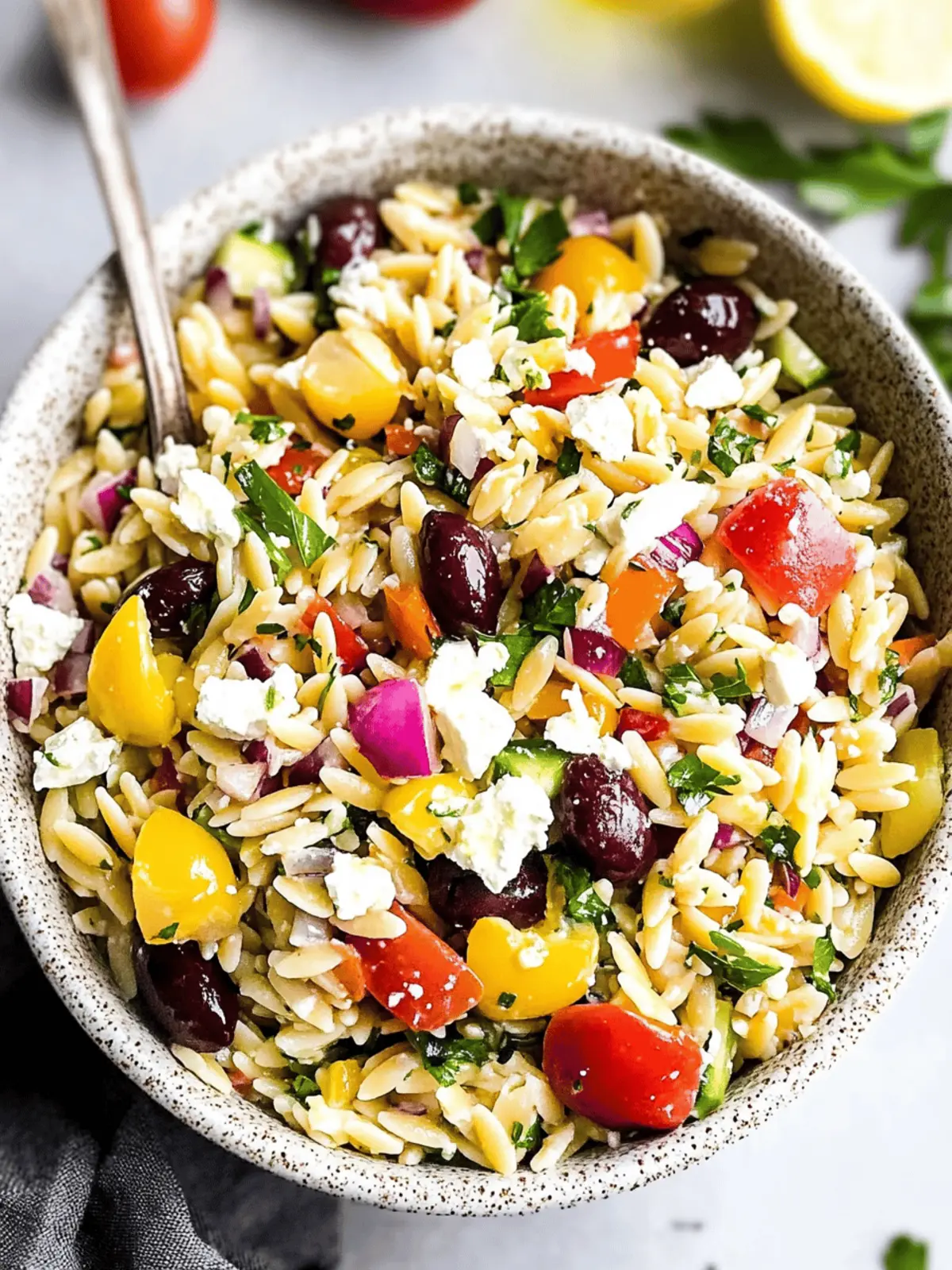 Greek Orzo Salad