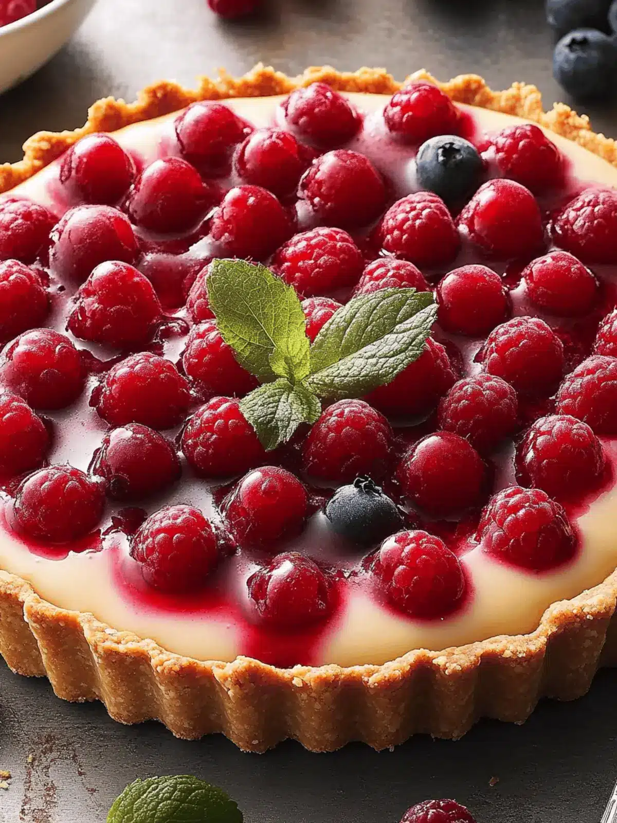 Summertime Berry Crust Tart