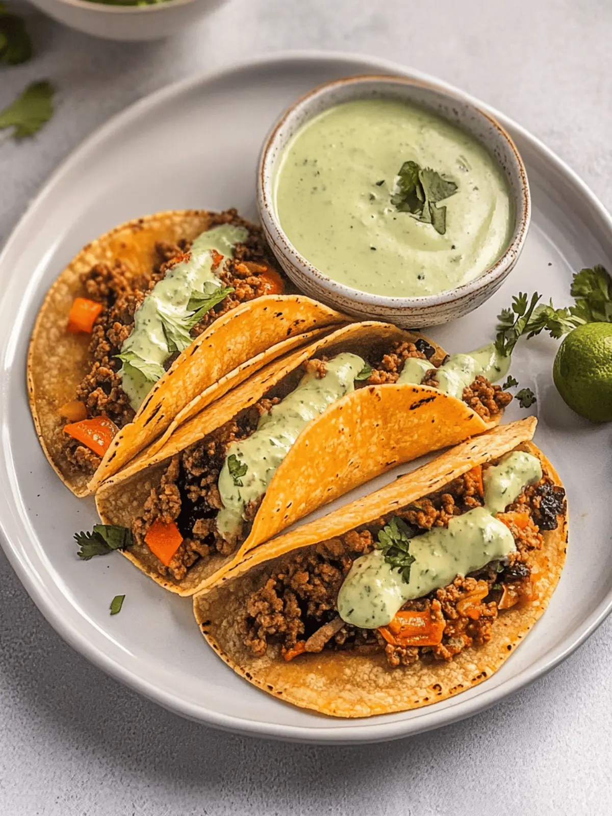 Baked Ground Turkey Tacos
