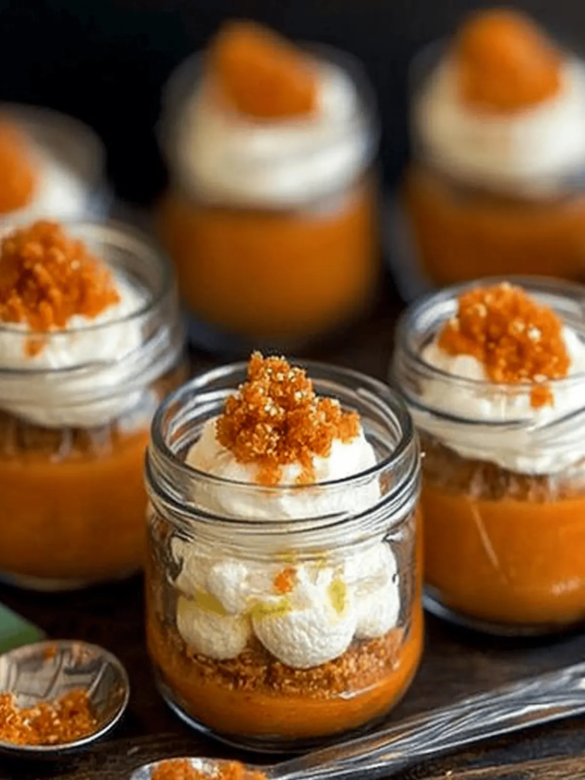 Motichoor Ladoo Cheesecake Jars