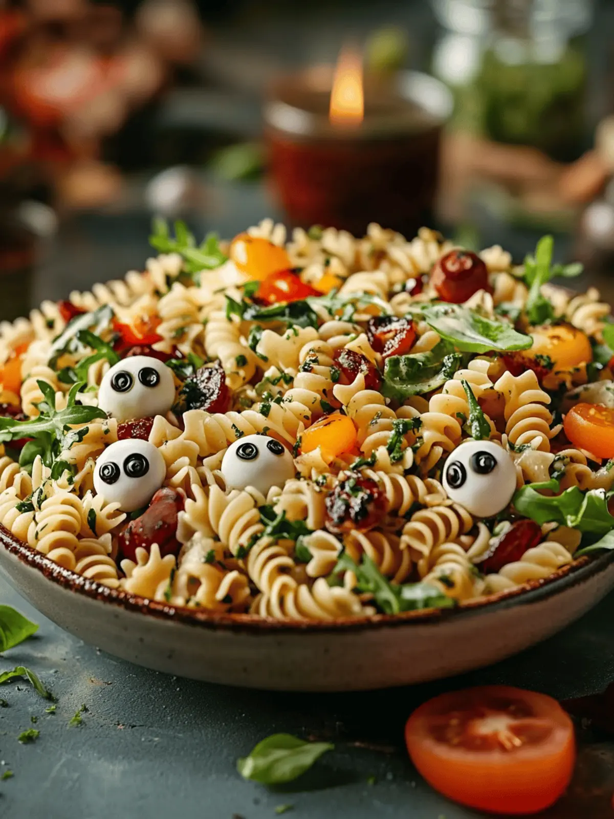 Eyeball Pasta Salad