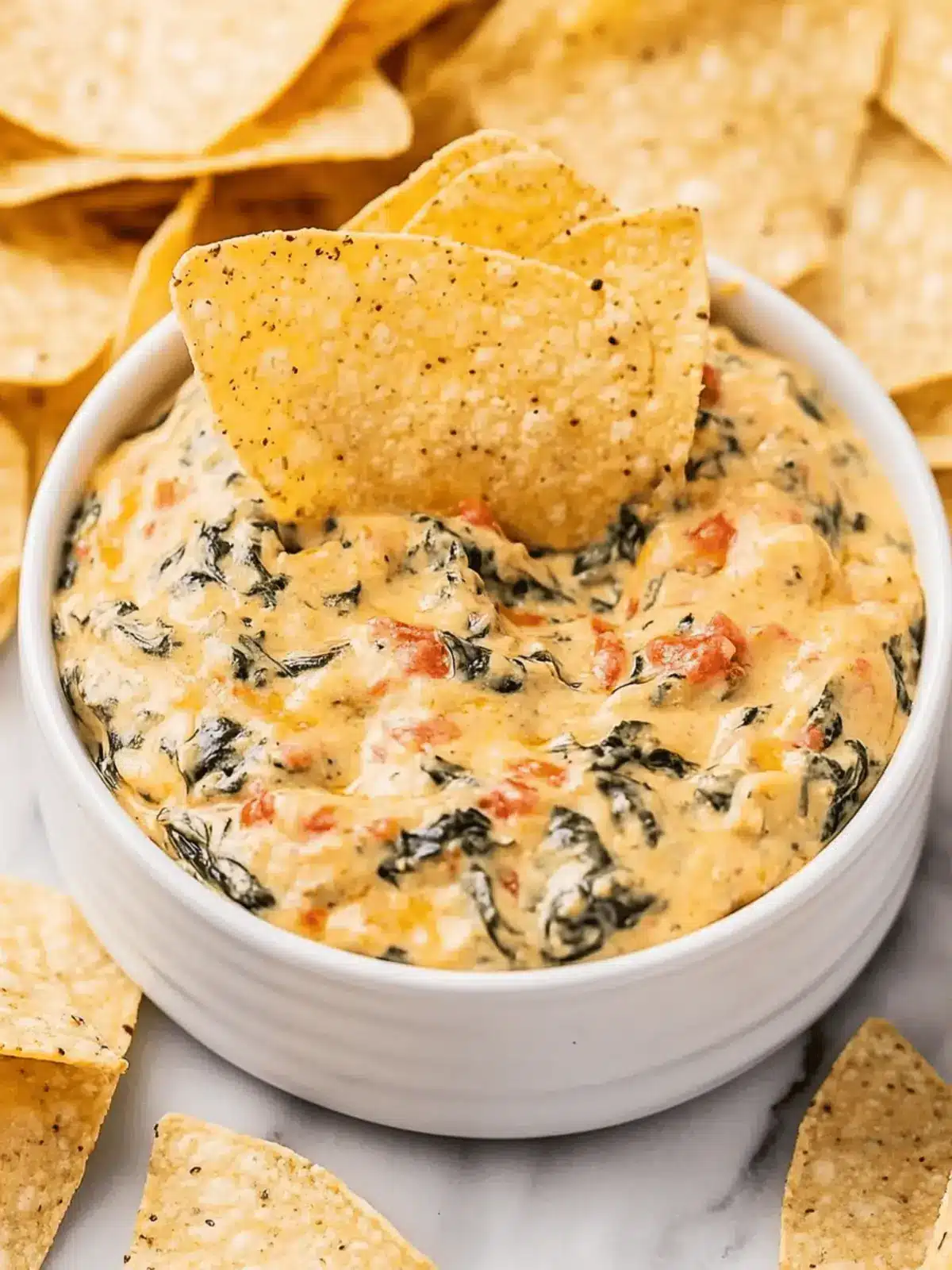 Queso Spinach Dip