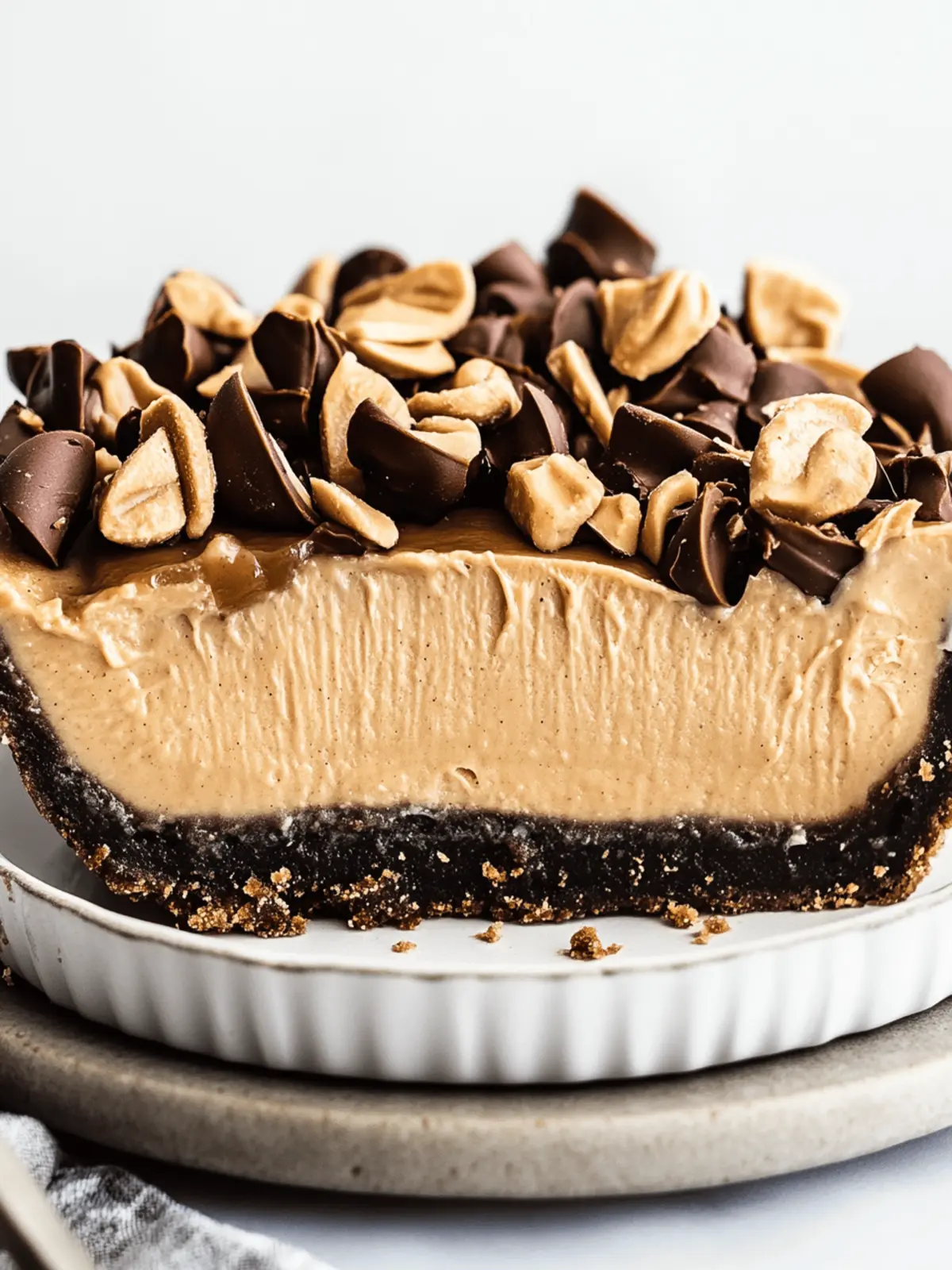 Irresistible No-Bake Peanut Butter Pie for Easy Entertaining 5 Peanut Butter Pie