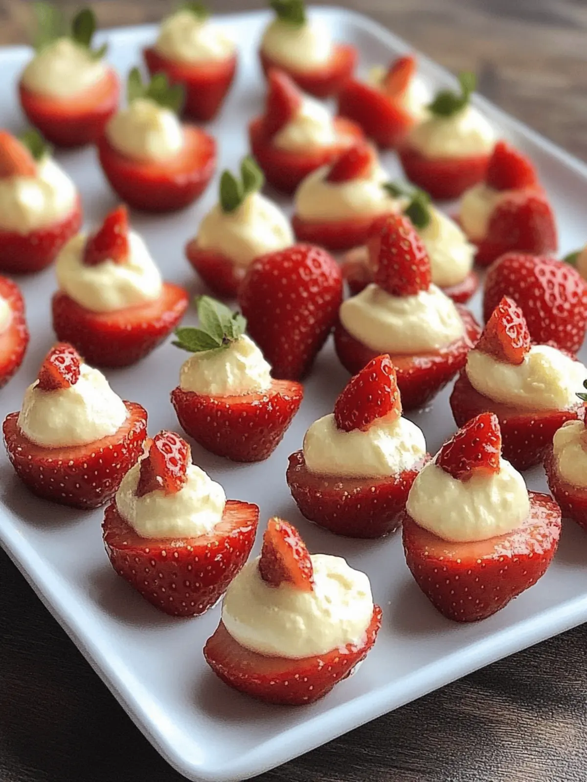 Deviled Strawberries: Your New Favorite Cheesecake Treat 3 Deviled Strawberries