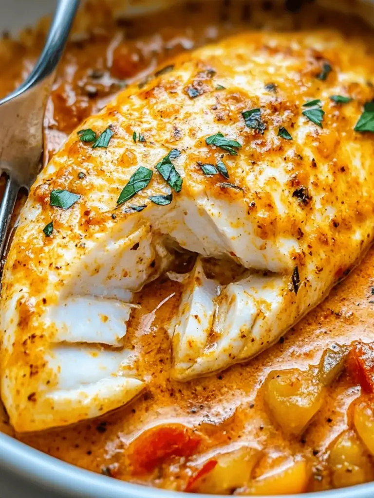 Tilapia in Roasted Pepper