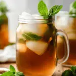 Refreshing Mint Iced Tea