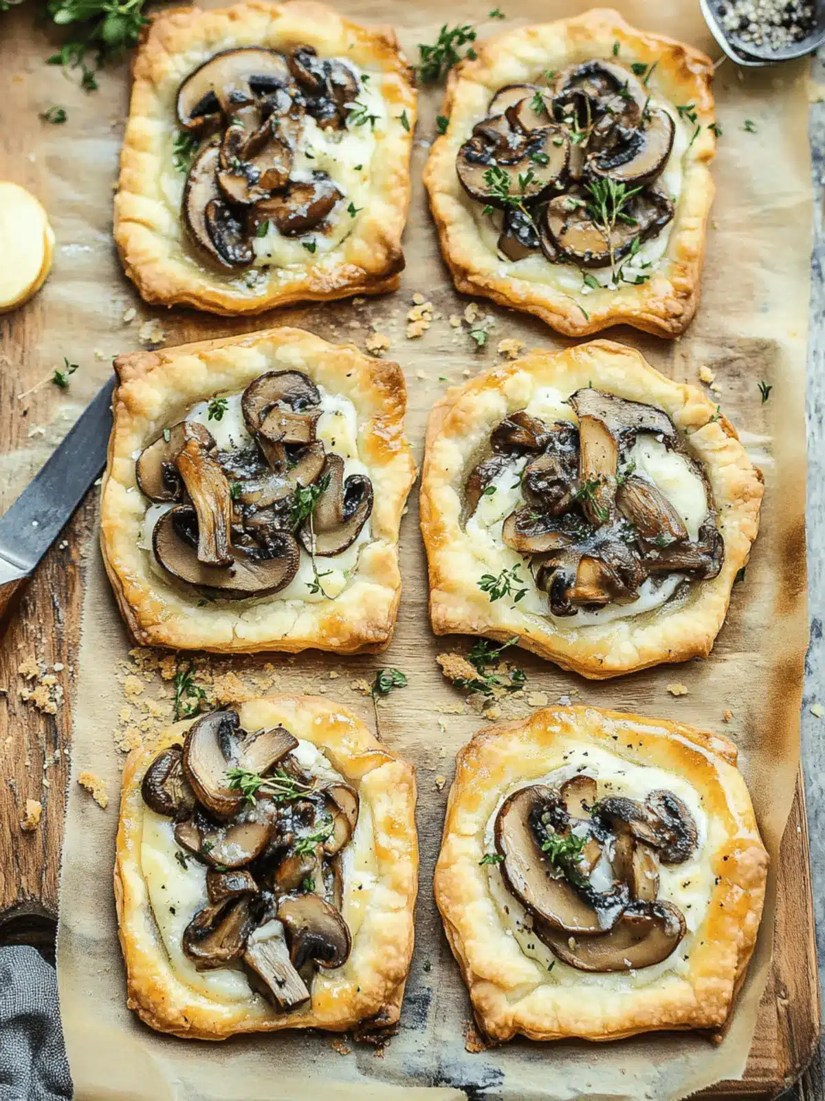 Irresistible Mushroom Tartlets for a Cozy Night In 3 Mushroom Tartlets
