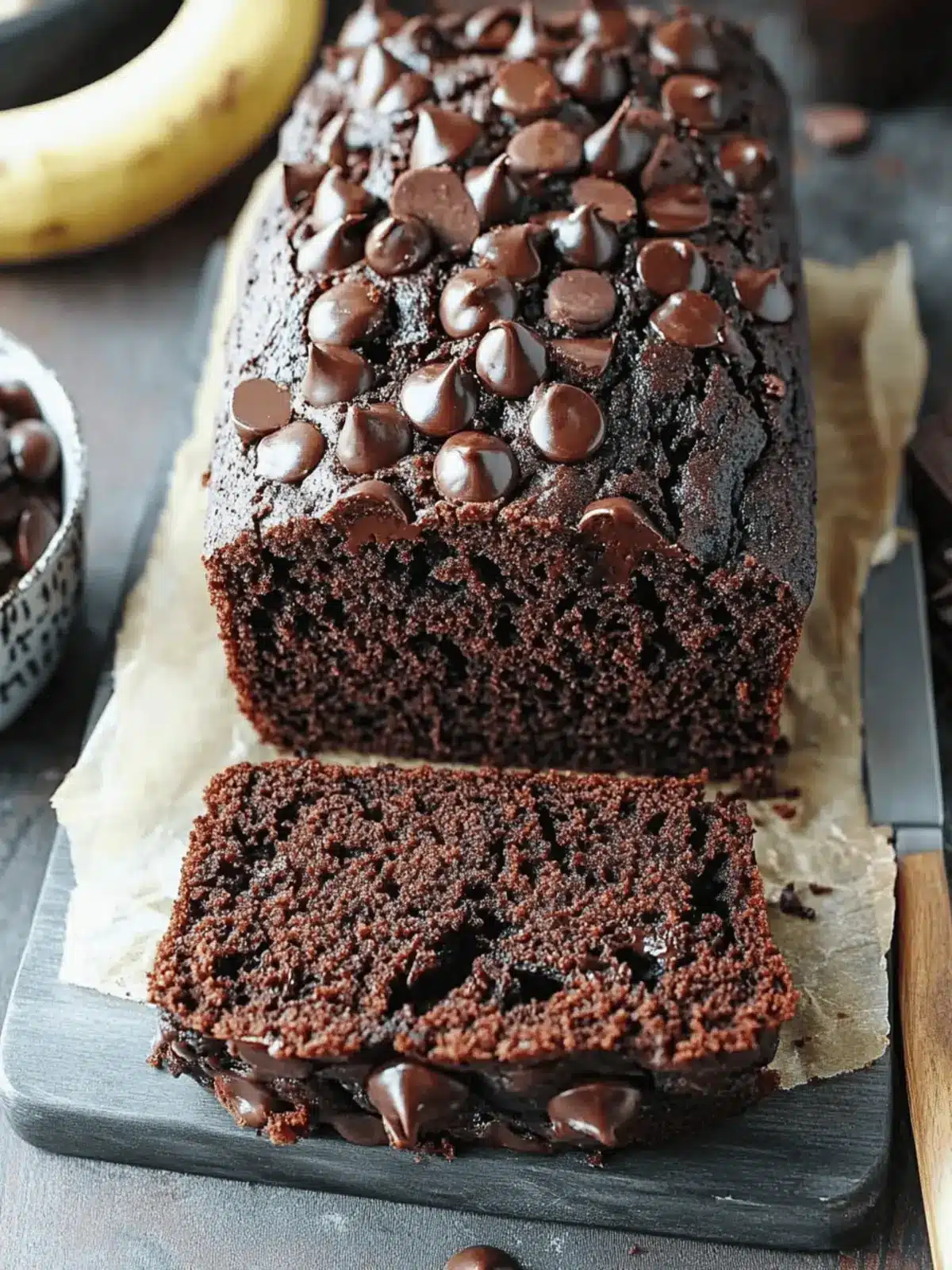 Chocolate Banana Bread