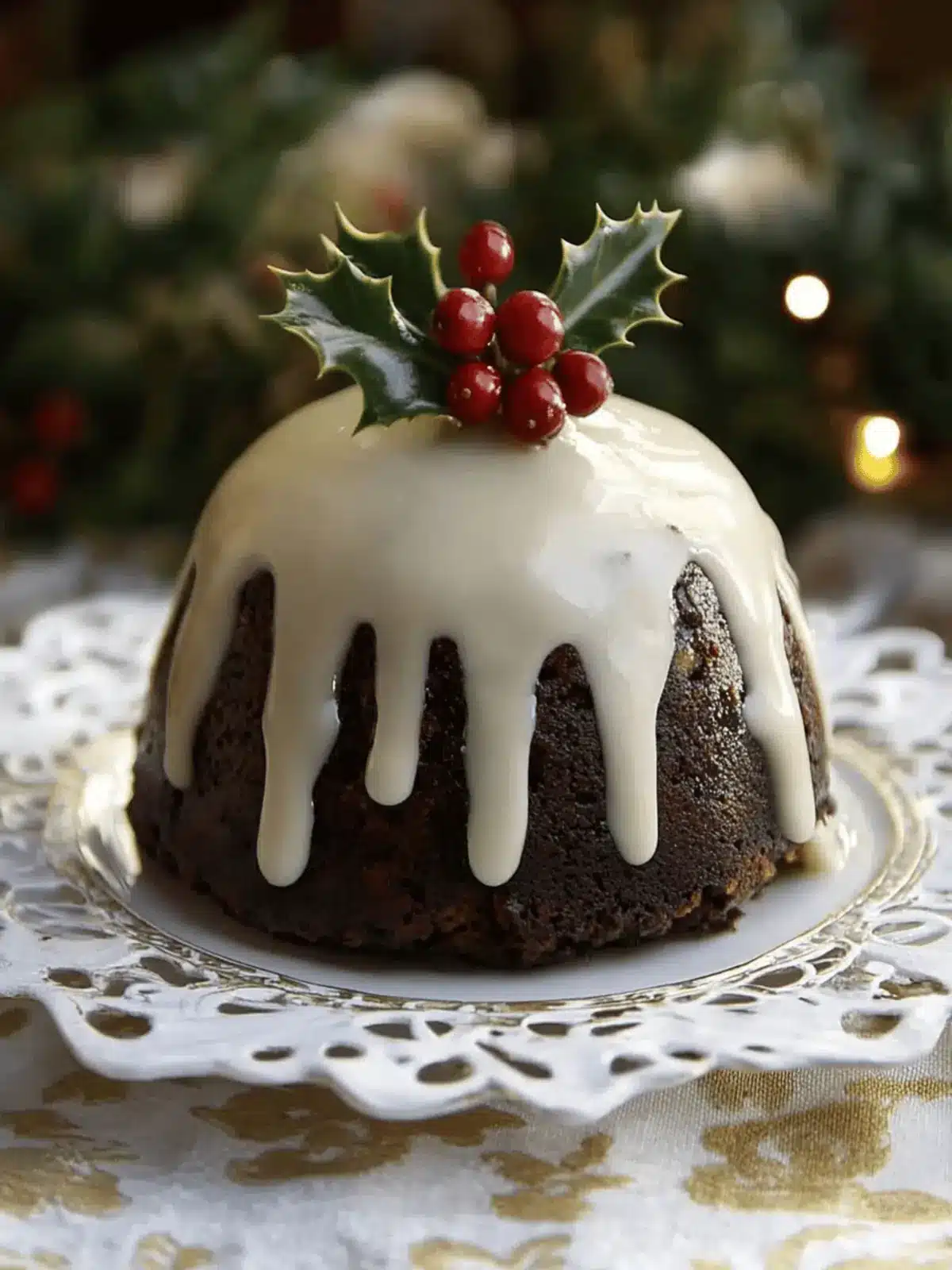 British Christmas Pudding