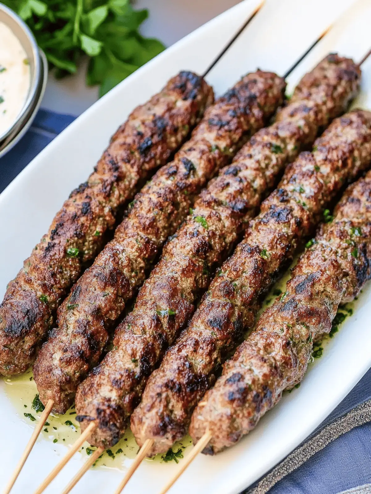 Kafta Kebabs