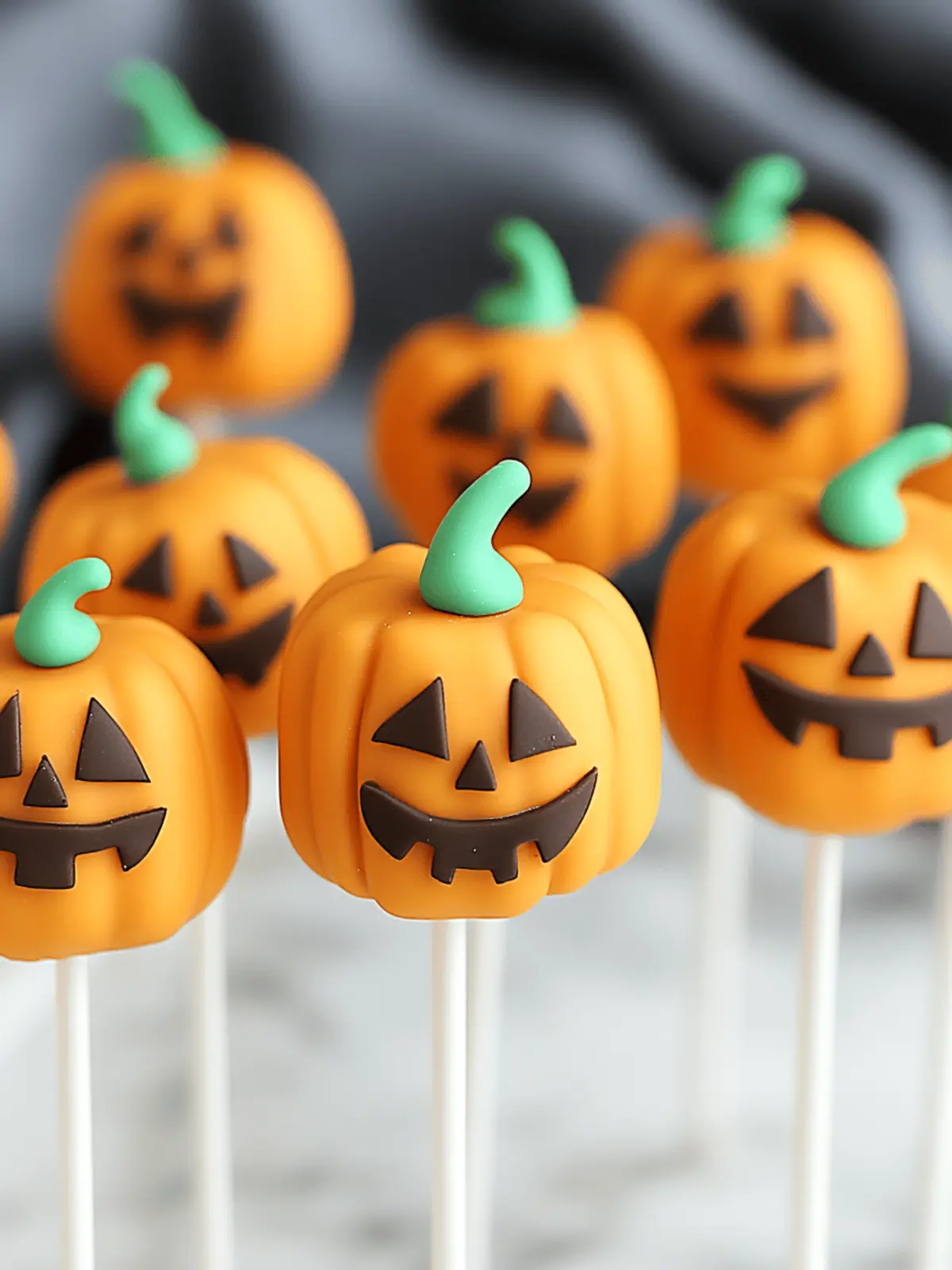 Pumpkin Cake Pops