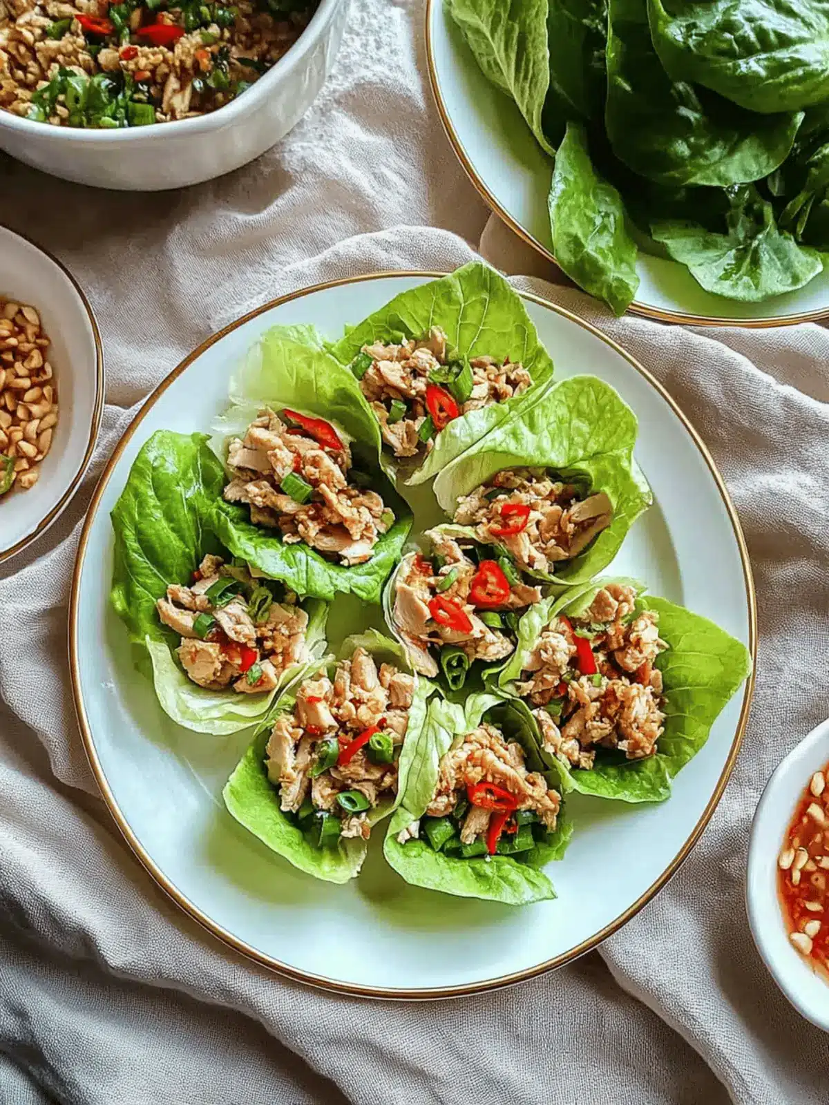 Quick & Zesty Vietnamese Chicken Lettuce Wraps You’ll Love 4 Vietnamese Chicken Lettuce Wraps