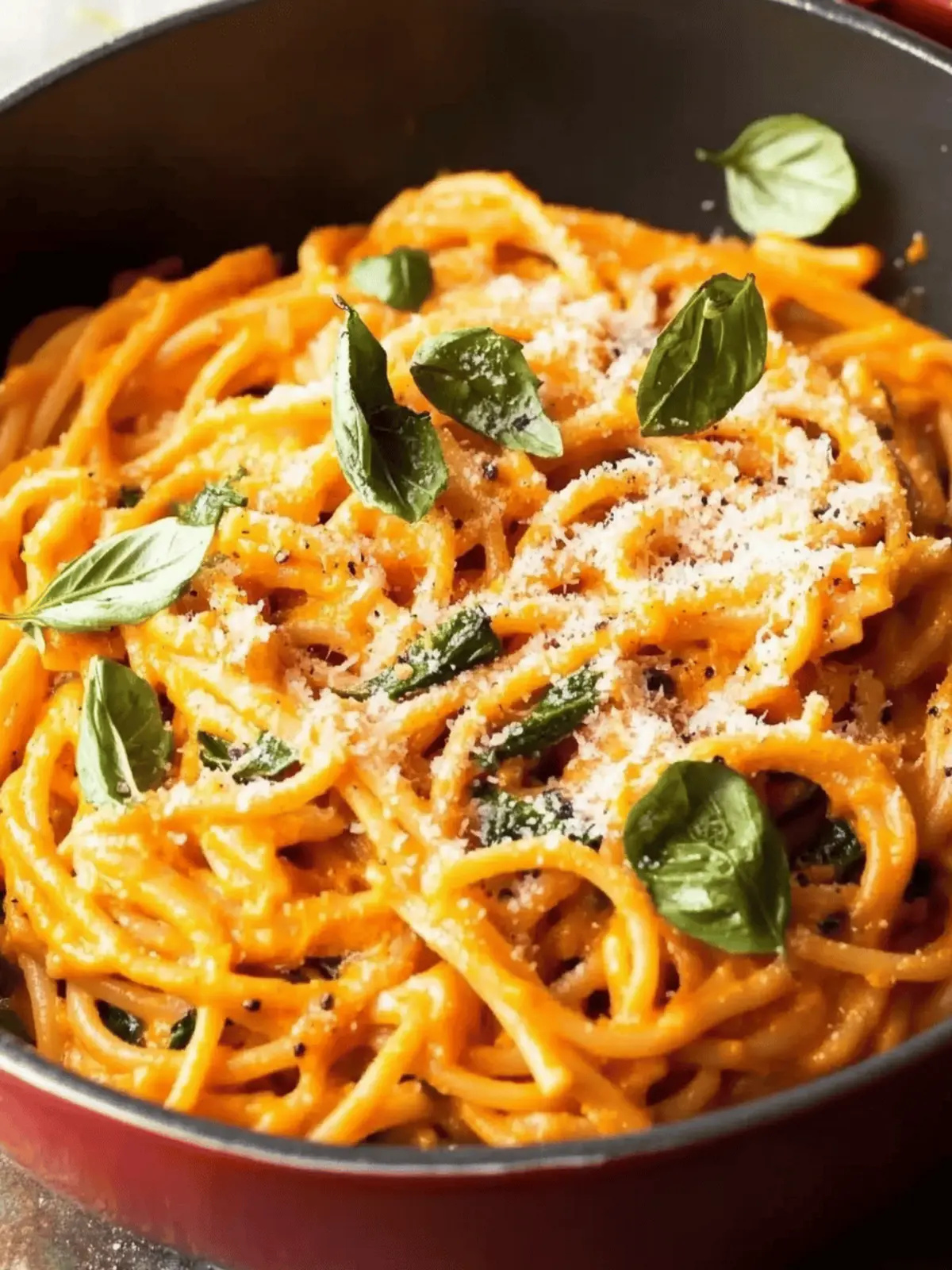 One-Pot Chipotle Pumpkin Pasta