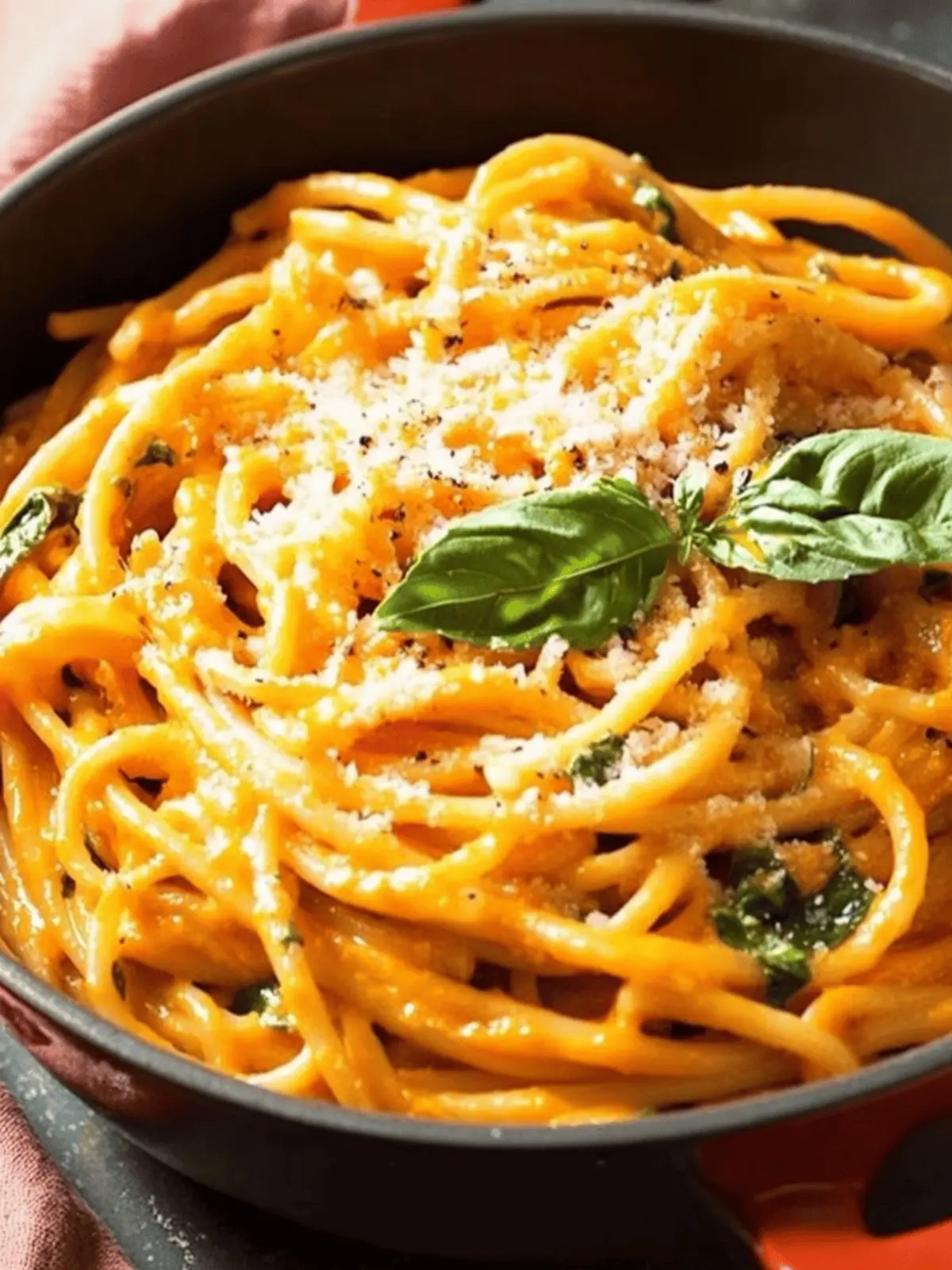 One-Pot Chipotle Pumpkin Pasta