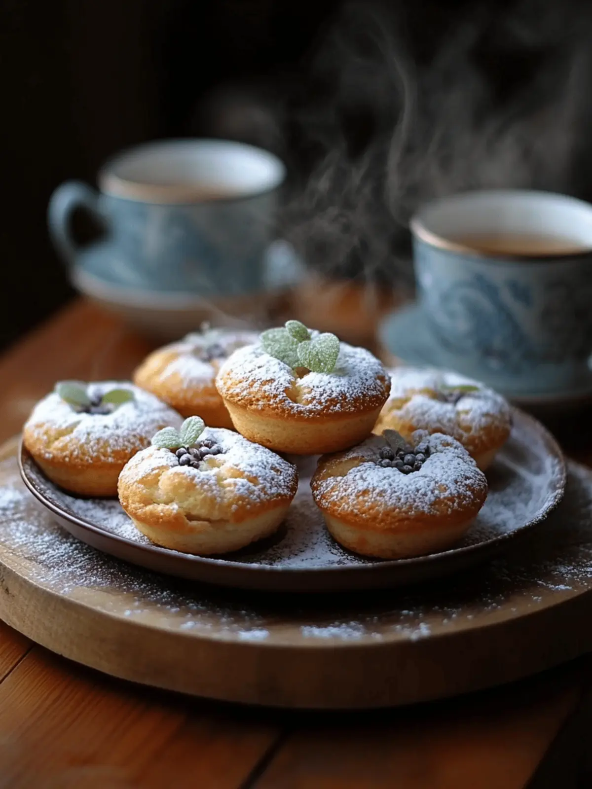 Foggy London Tea Cakes