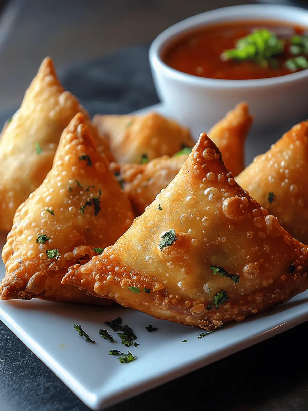 Chicken Samosas