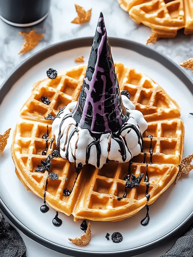 Witch Hat Waffles
