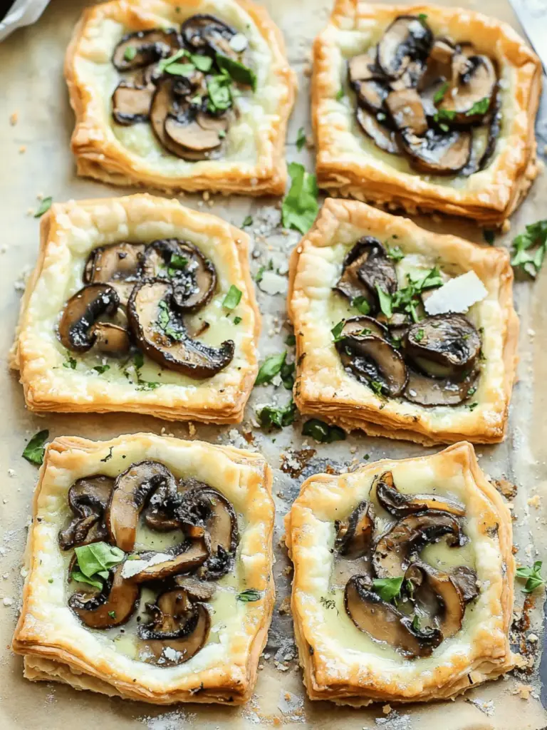 Mushroom Tartlets