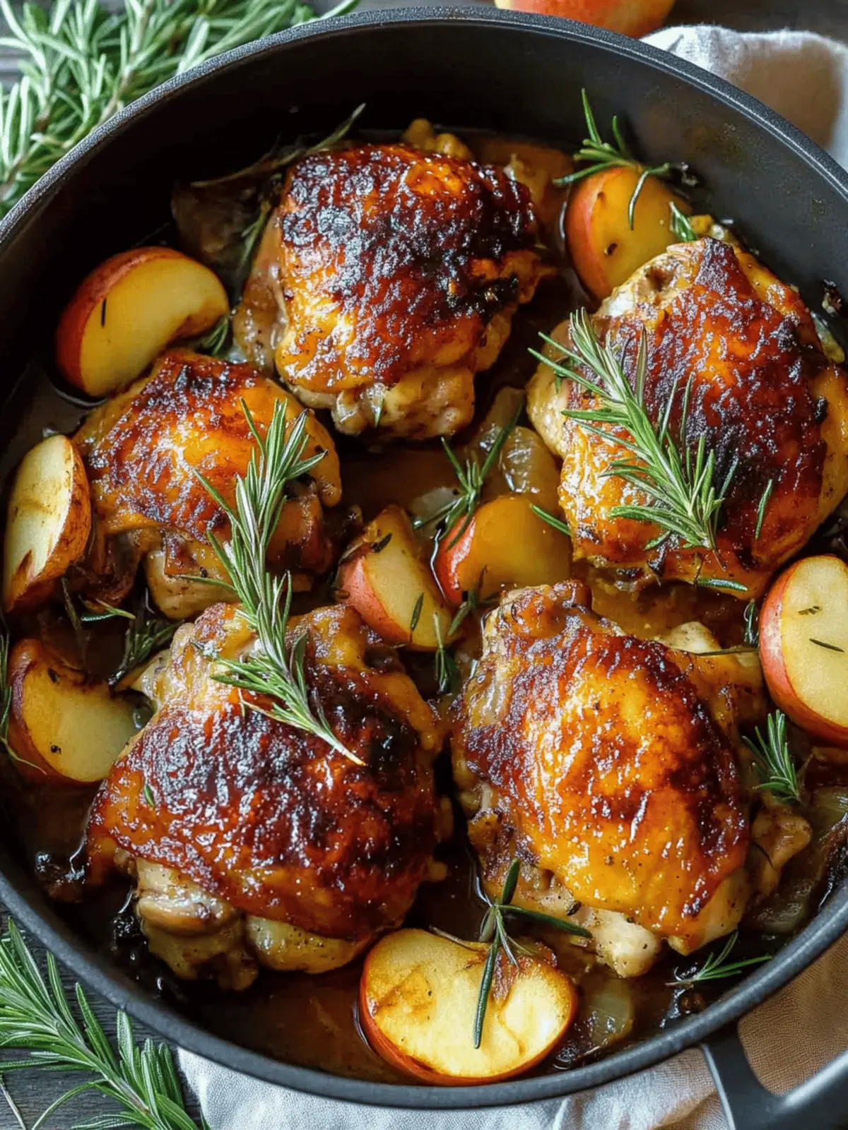 Rosemary Apple Cider Chicken: A Cozy Dinner Delight 2 Rosemary Apple Cider Chicken