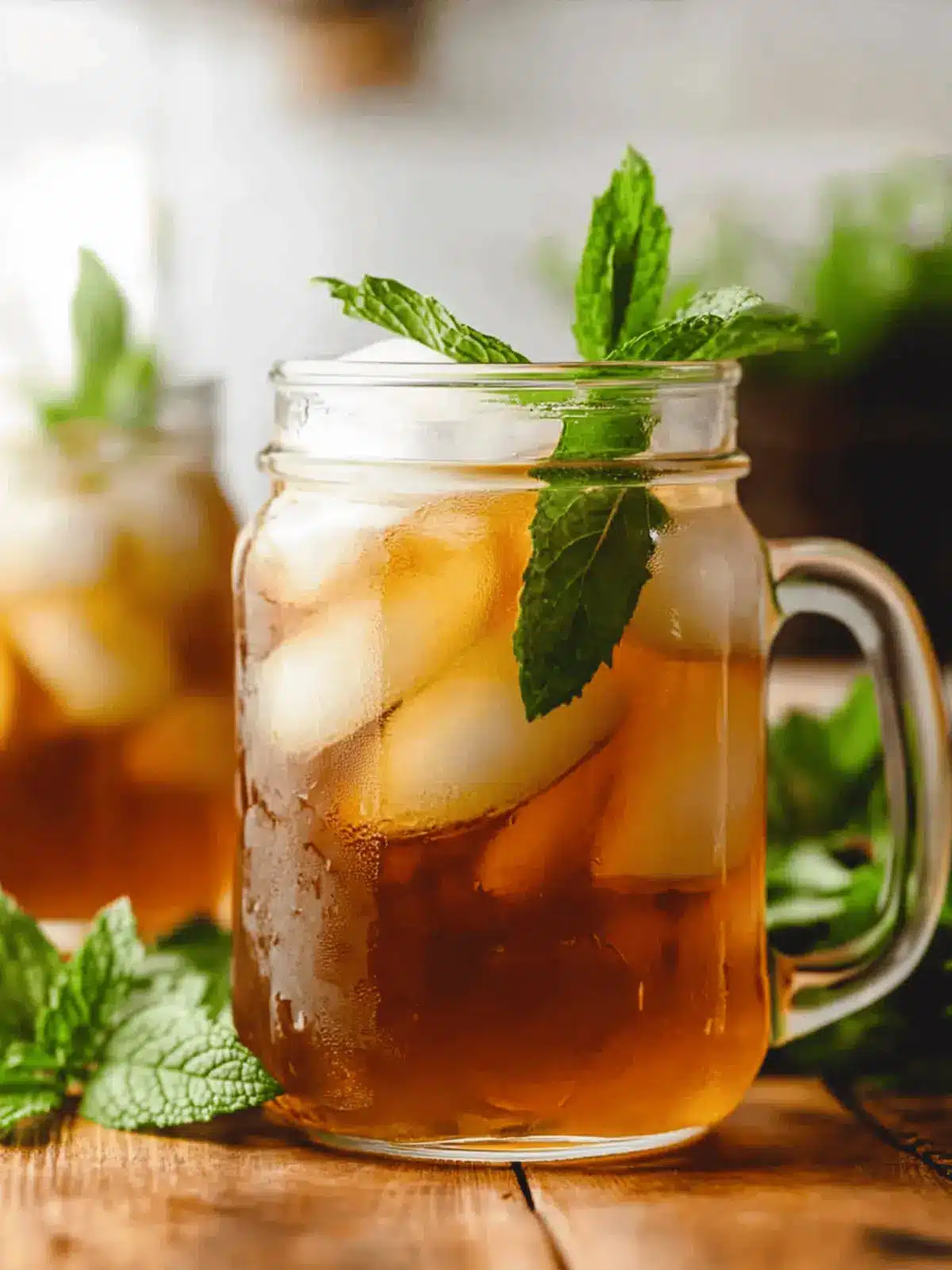 DIY Refreshing Mint Iced Tea to Beat Summer Heat 3 Refreshing Mint Iced Tea