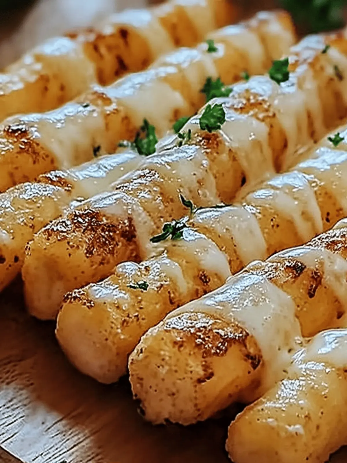 Hungarian Potato Cheese Sticks