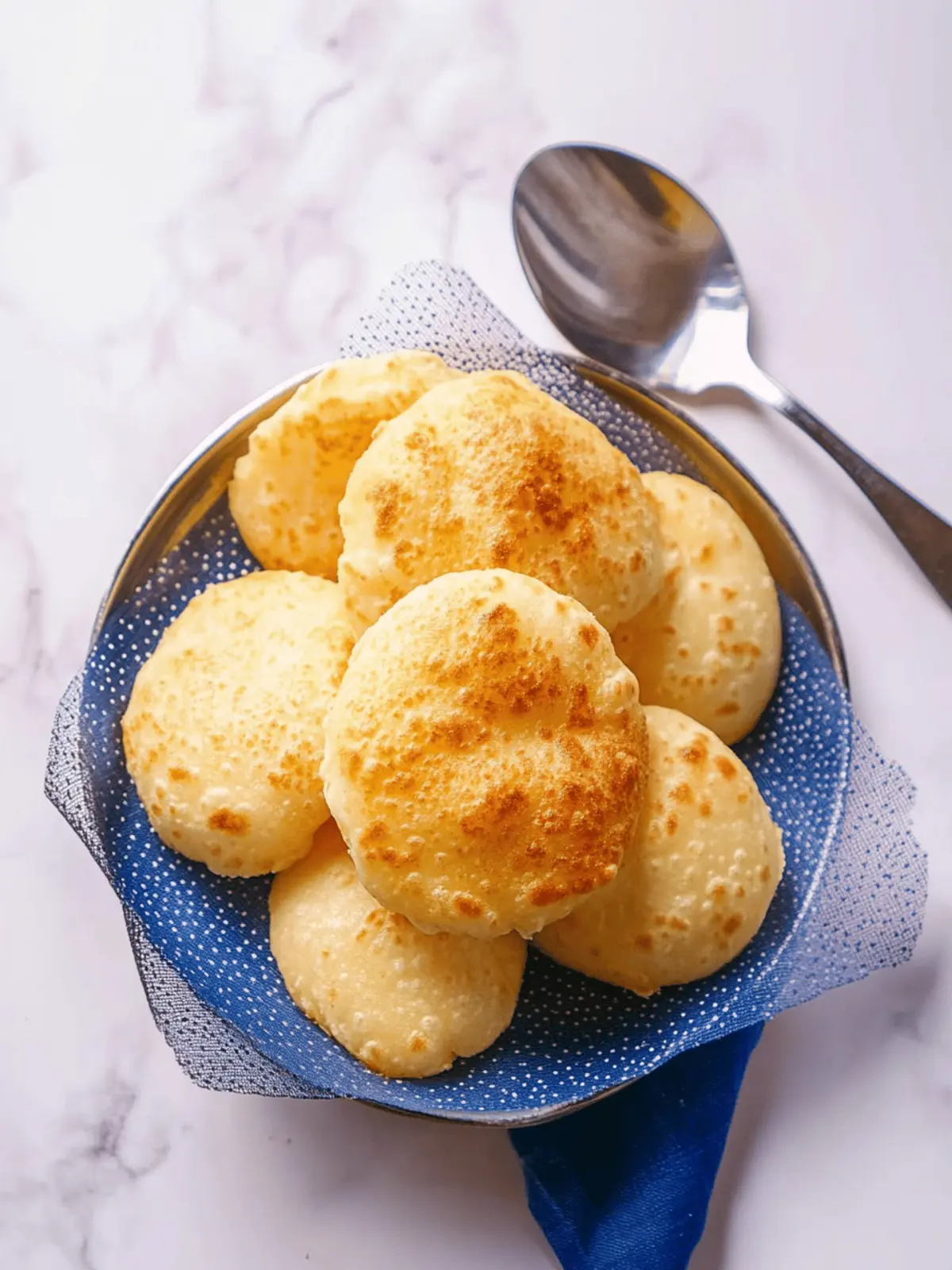 Homemade Bhatura