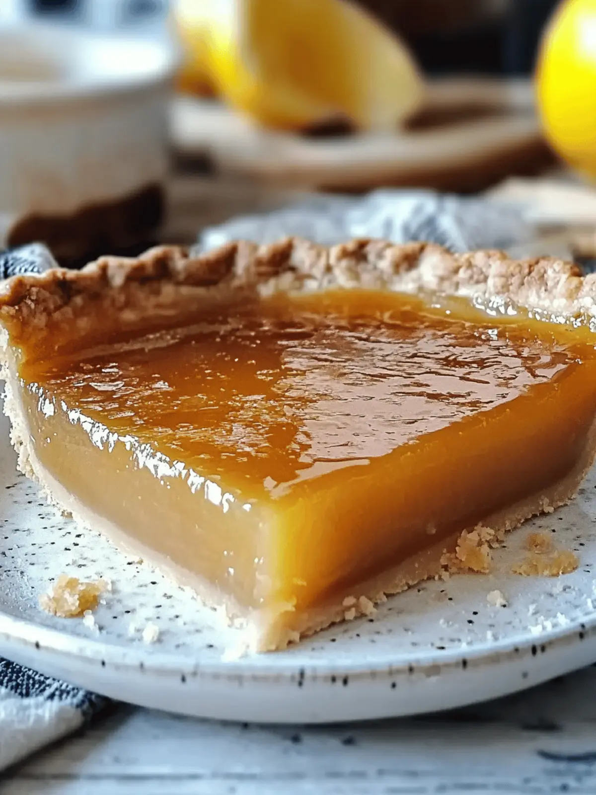 Salted Honey Pie