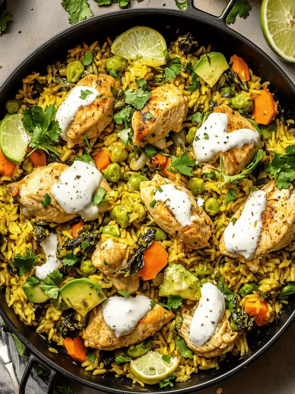 Arroz con Pollo Verde: Simple One-Pan Delight for Dinner 2 Arroz con Pollo Verde