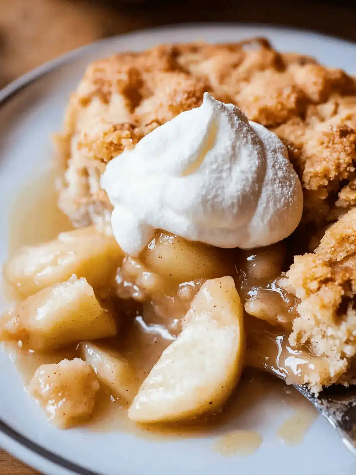 Homemade Apple Cobbler