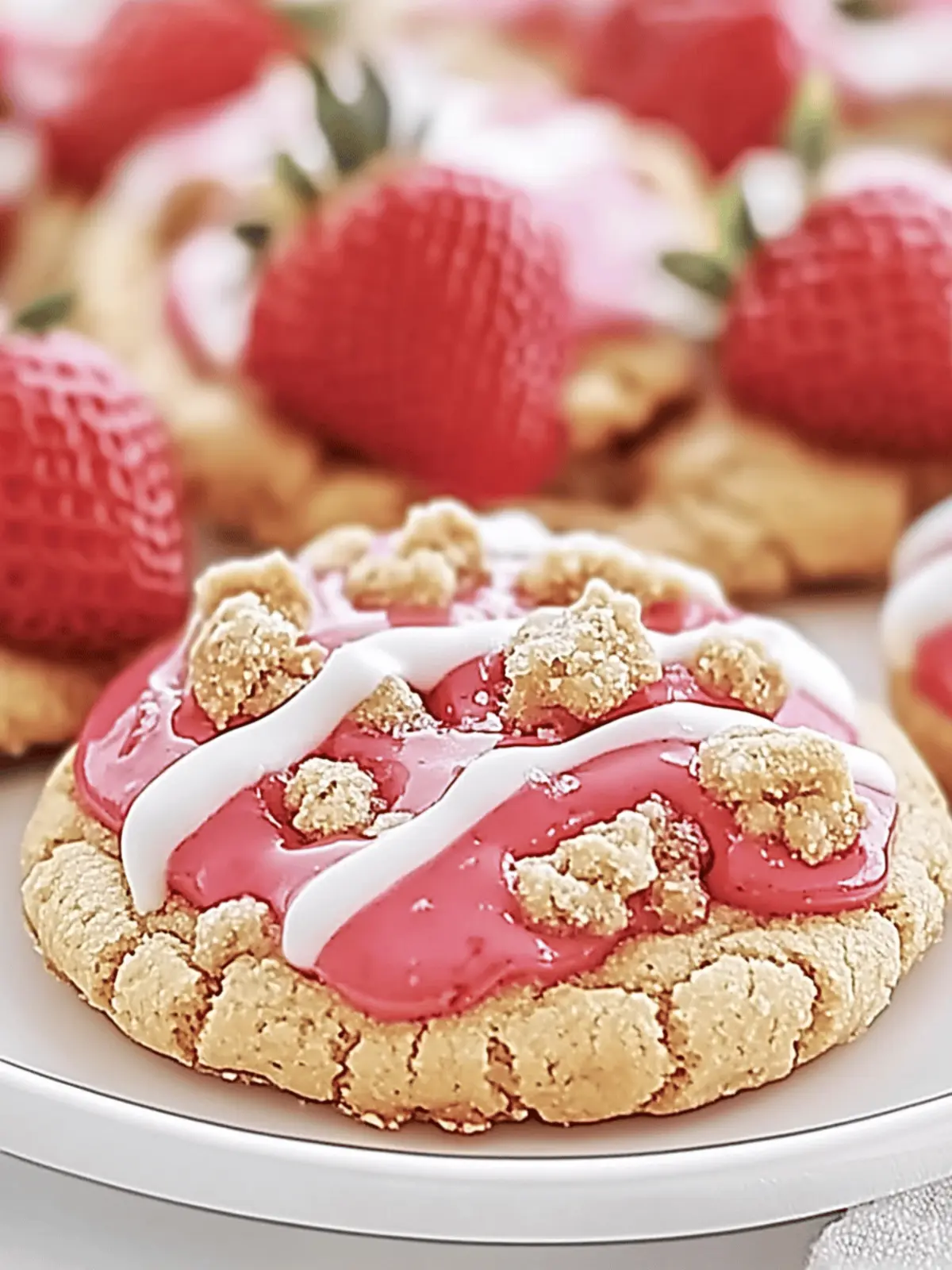 Strawberry Crunch Cookies: Your New Favorite Fruity Treat 4 Strawberry Crunch Cookies