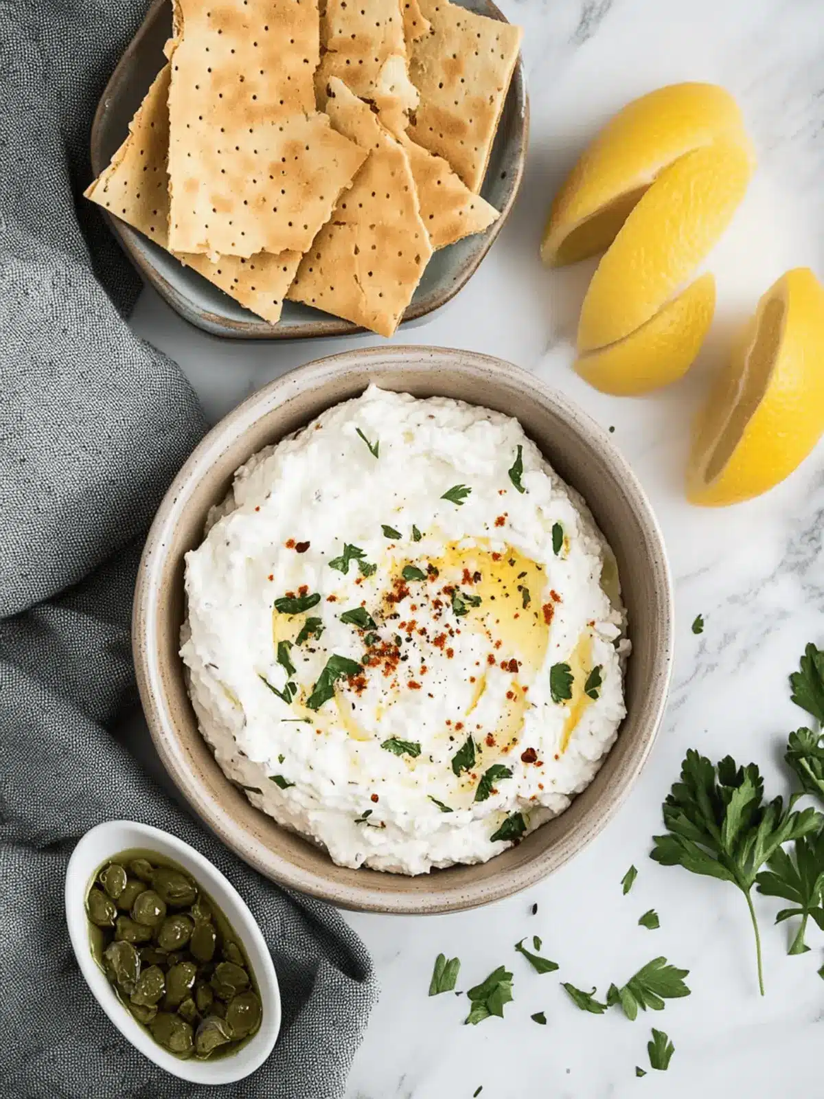 Velvety Whipped Feta Dip: Quick, Creamy Bliss Awaits You 3 Velvety Whipped Feta Dip