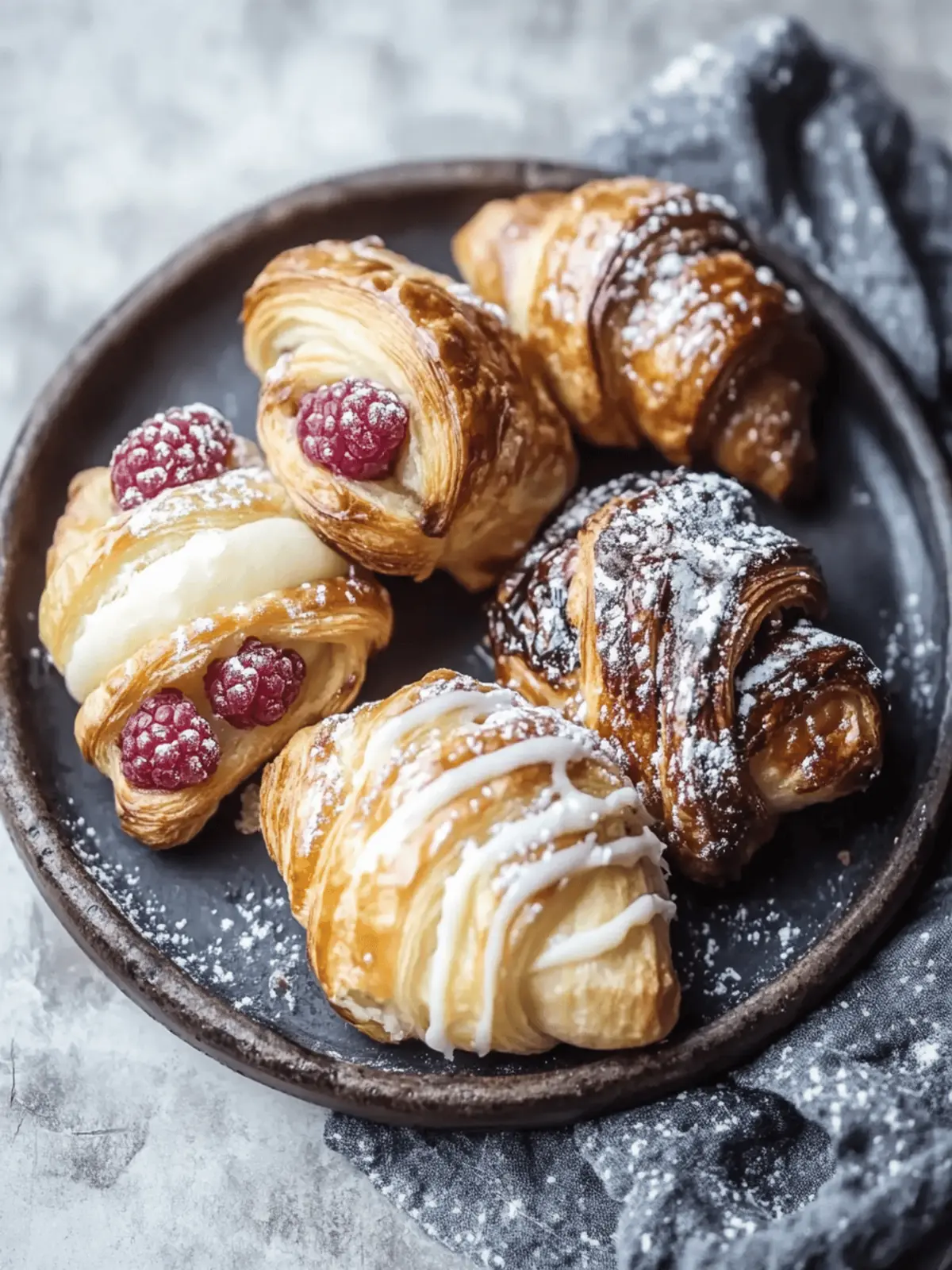 Mouthwatering Danish Pastries