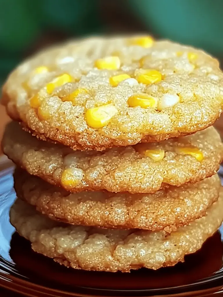 Native American Corn Cookies