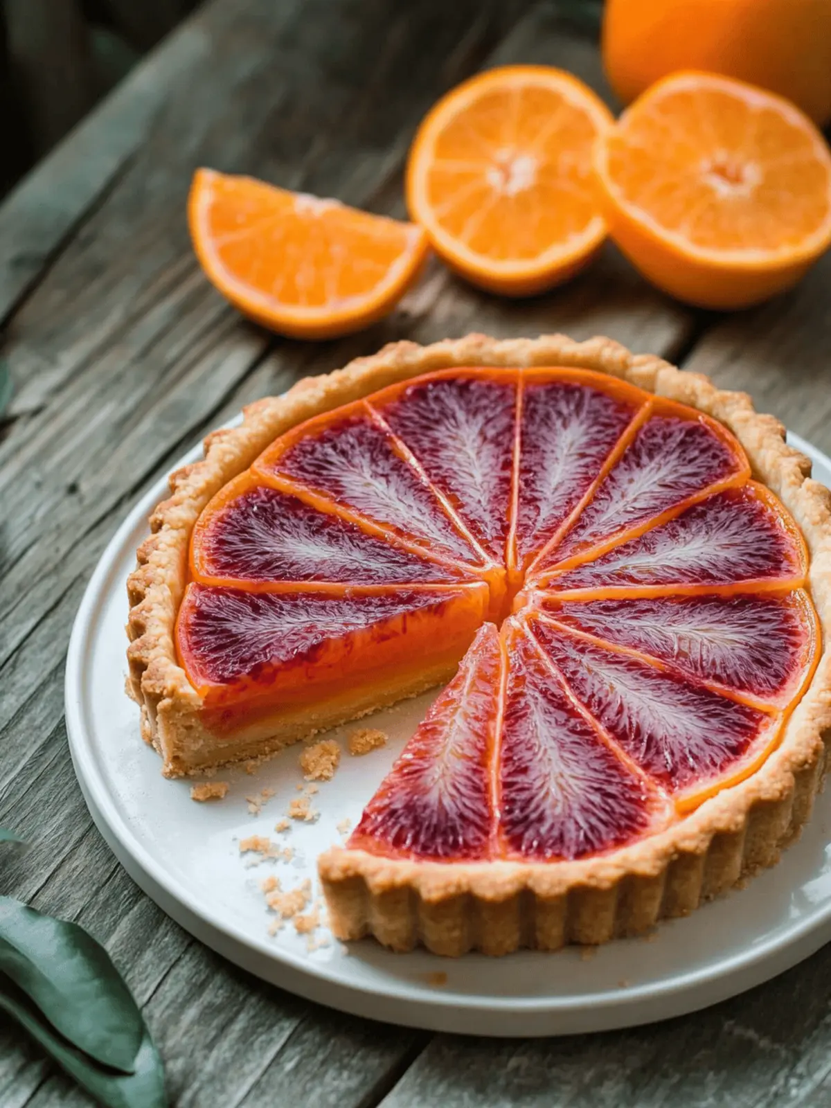 Irresistible Blood Orange Tart with Almond Crust to Impress 5 Blood Orange Tart with Almond Crust