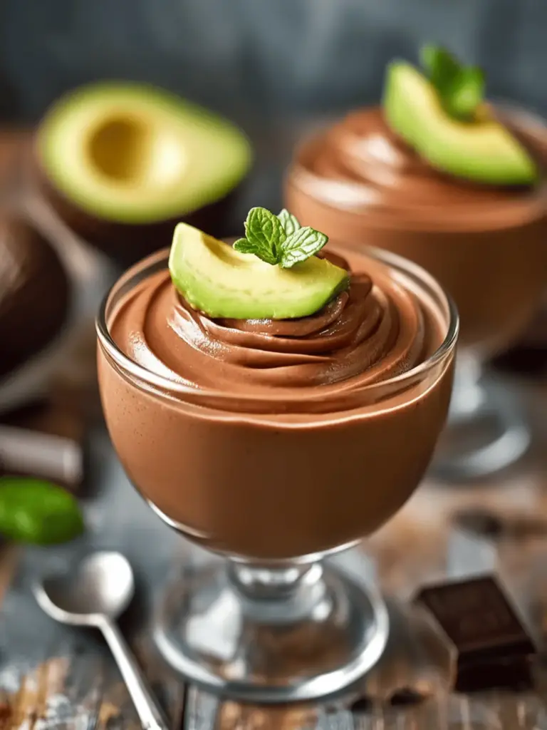 Chocolate Avocado Mousse