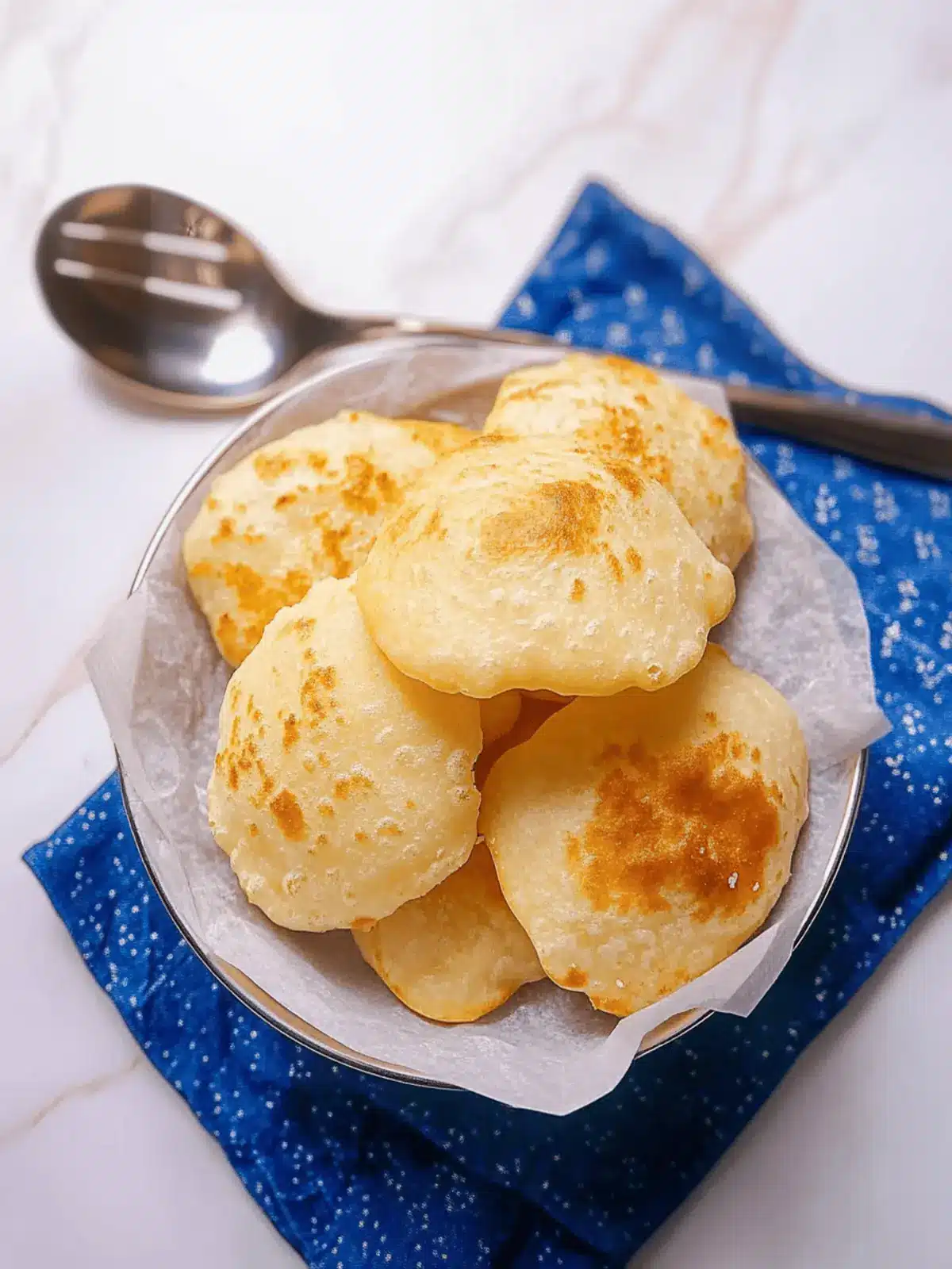 Homemade Bhatura