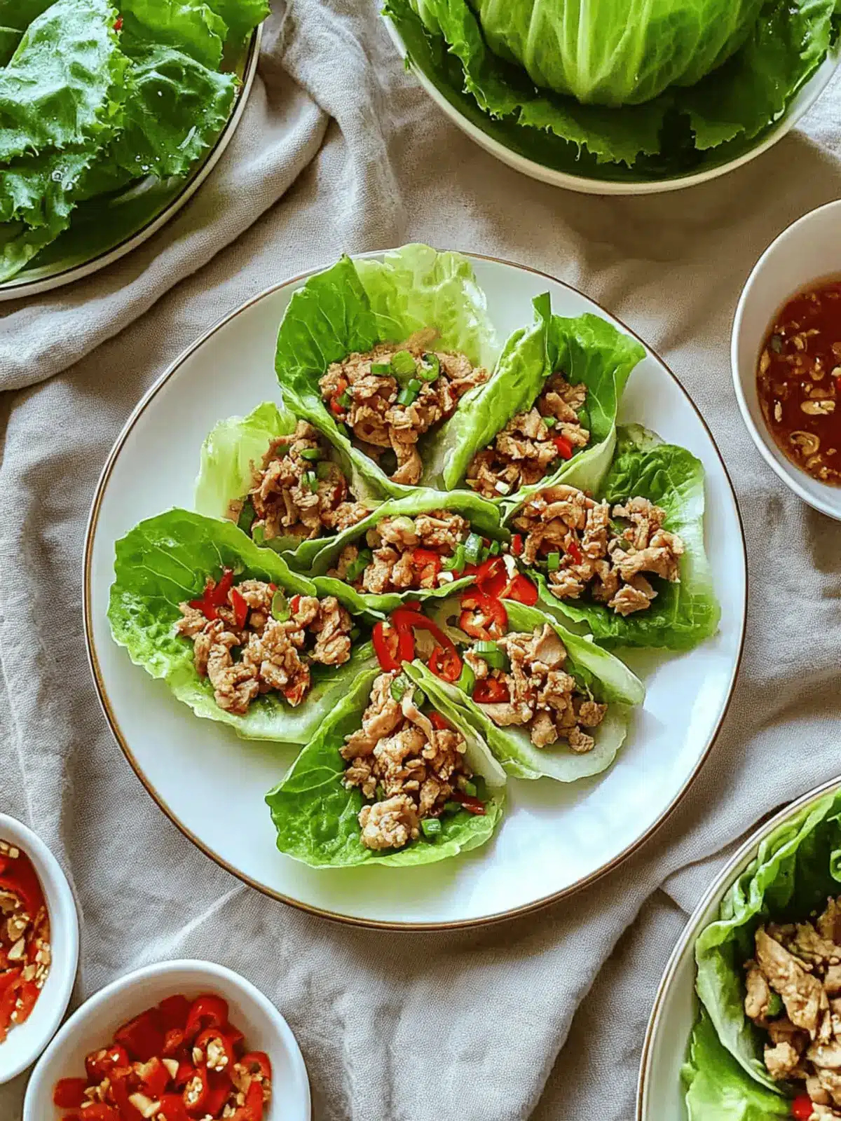 Quick & Zesty Vietnamese Chicken Lettuce Wraps You’ll Love 5 Vietnamese Chicken Lettuce Wraps